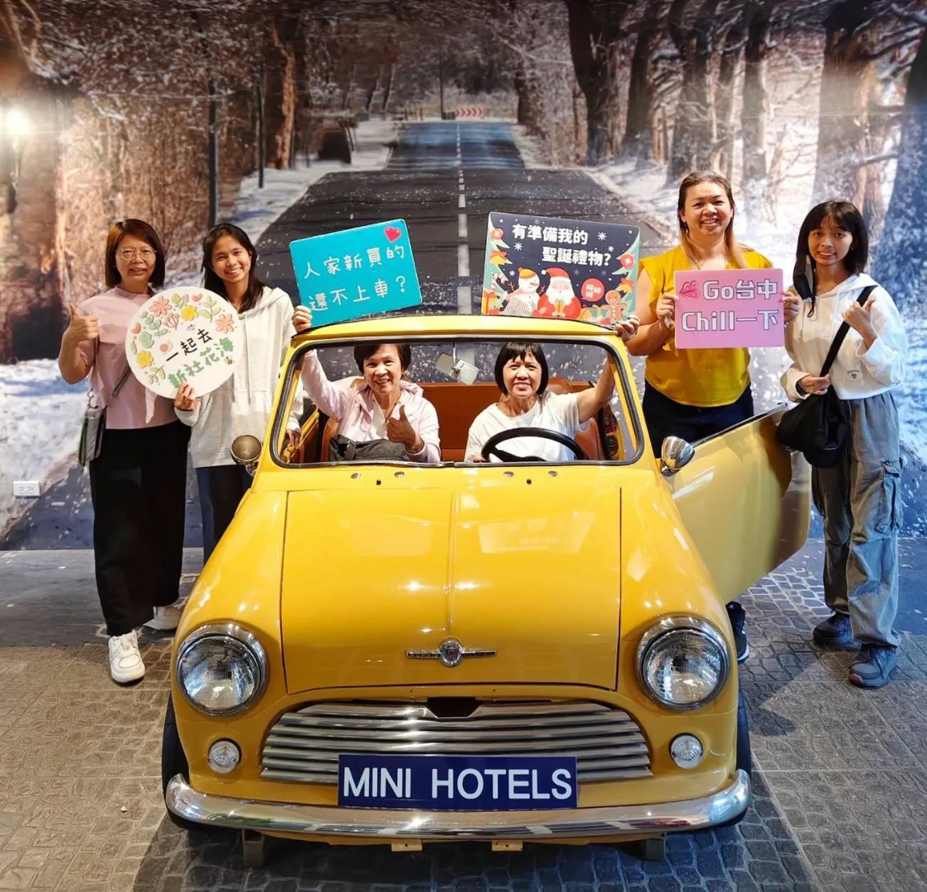 group of guests in MINI HOTELS (Taichung Station Branch)
