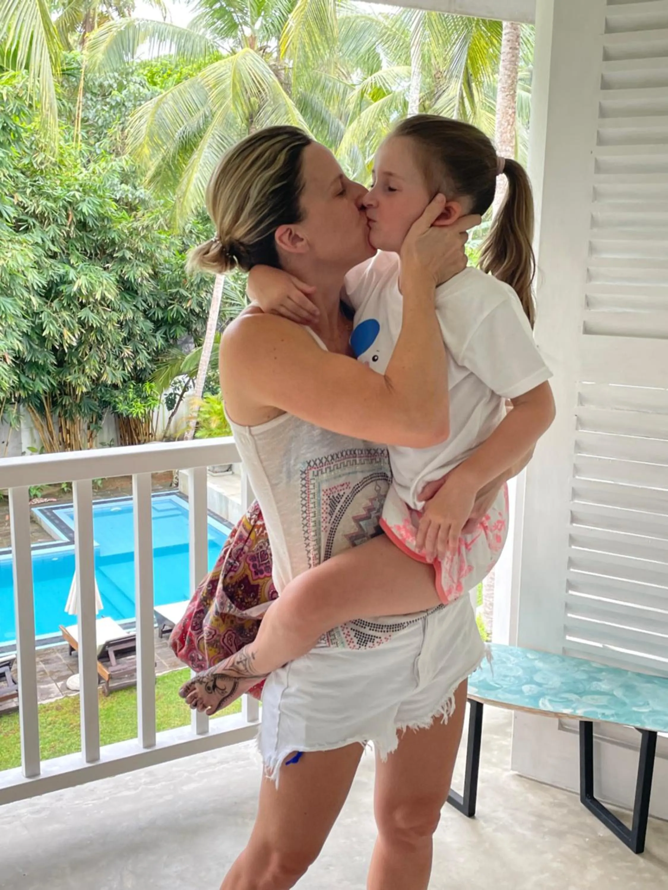 Family in Plantation House