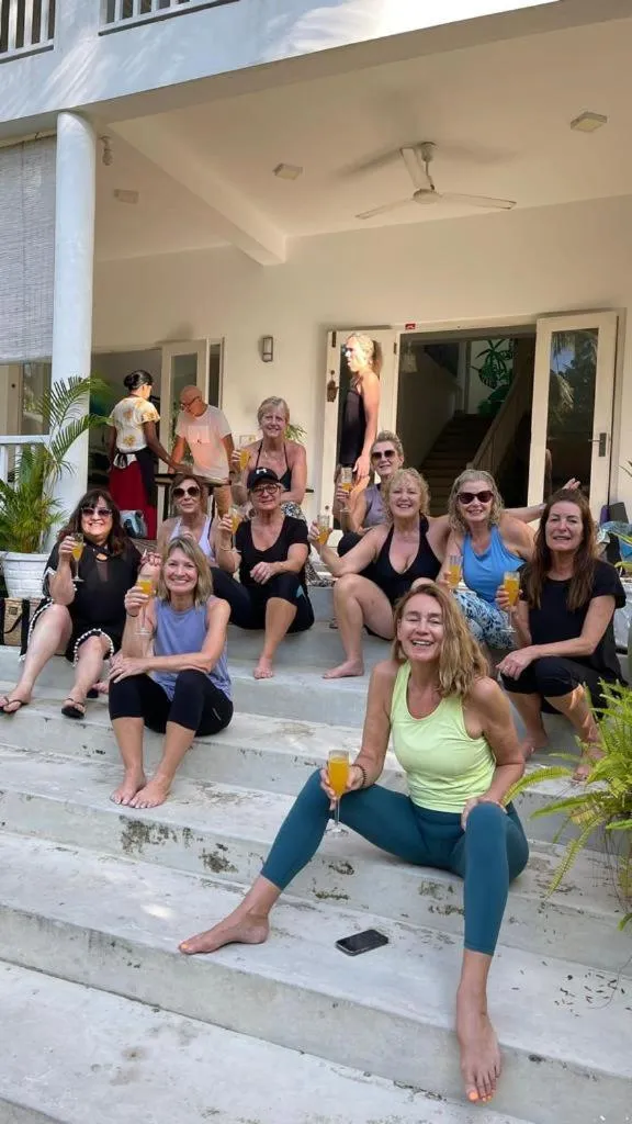 group of guests in Plantation House