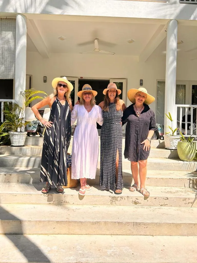 group of guests in Plantation House