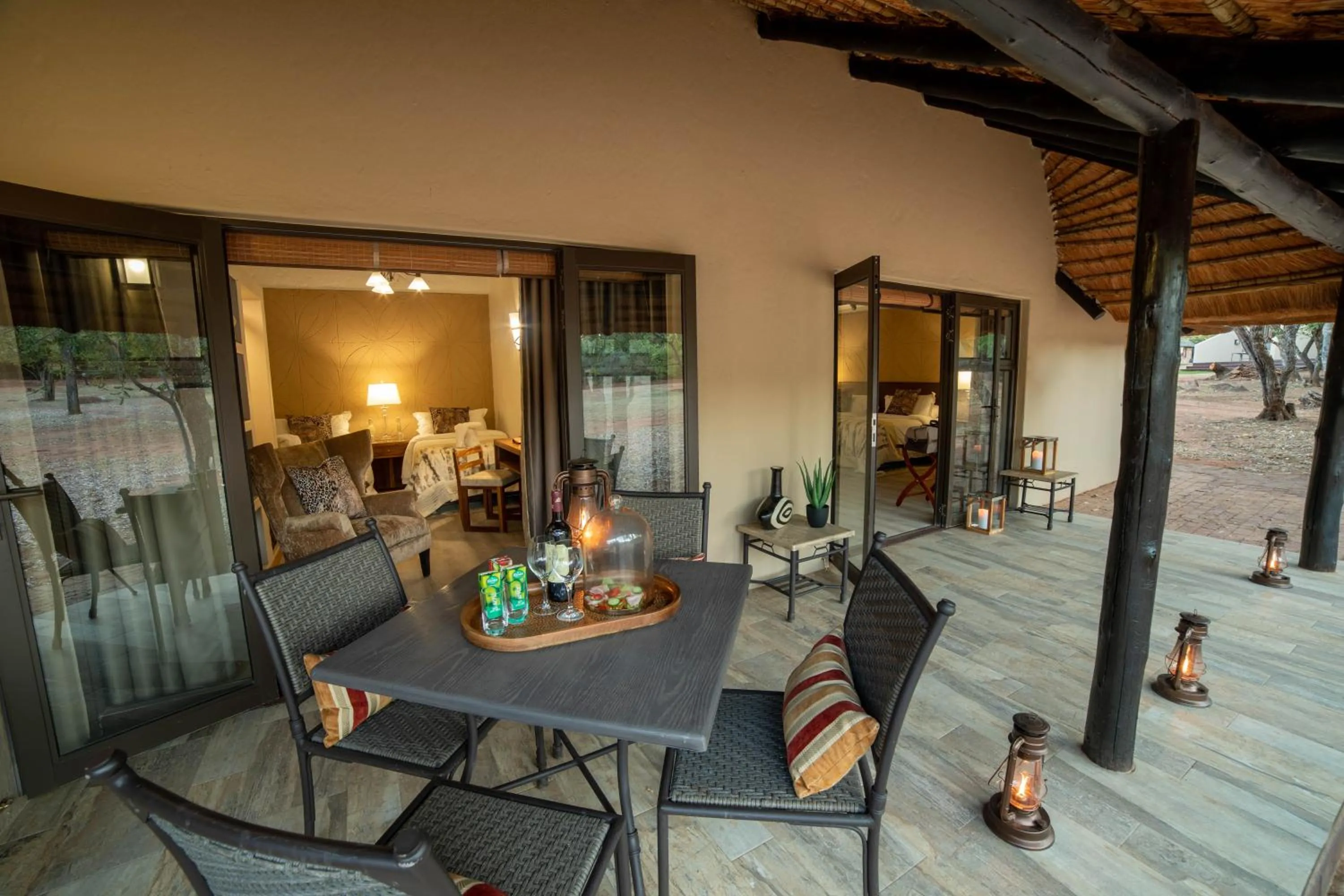 Balcony/Terrace in Mabula Game Lodge