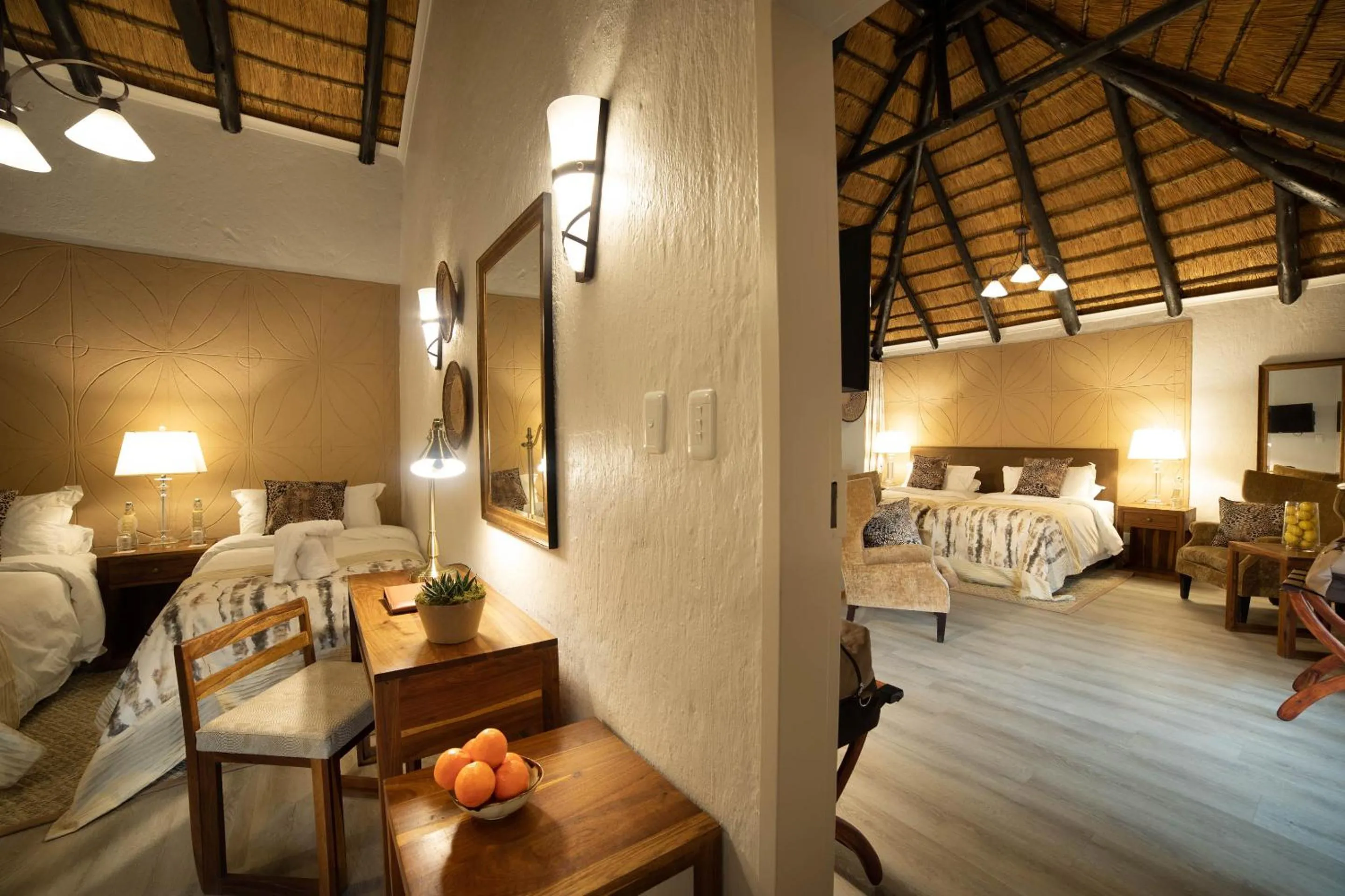 Bedroom, Bed in Mabula Game Lodge