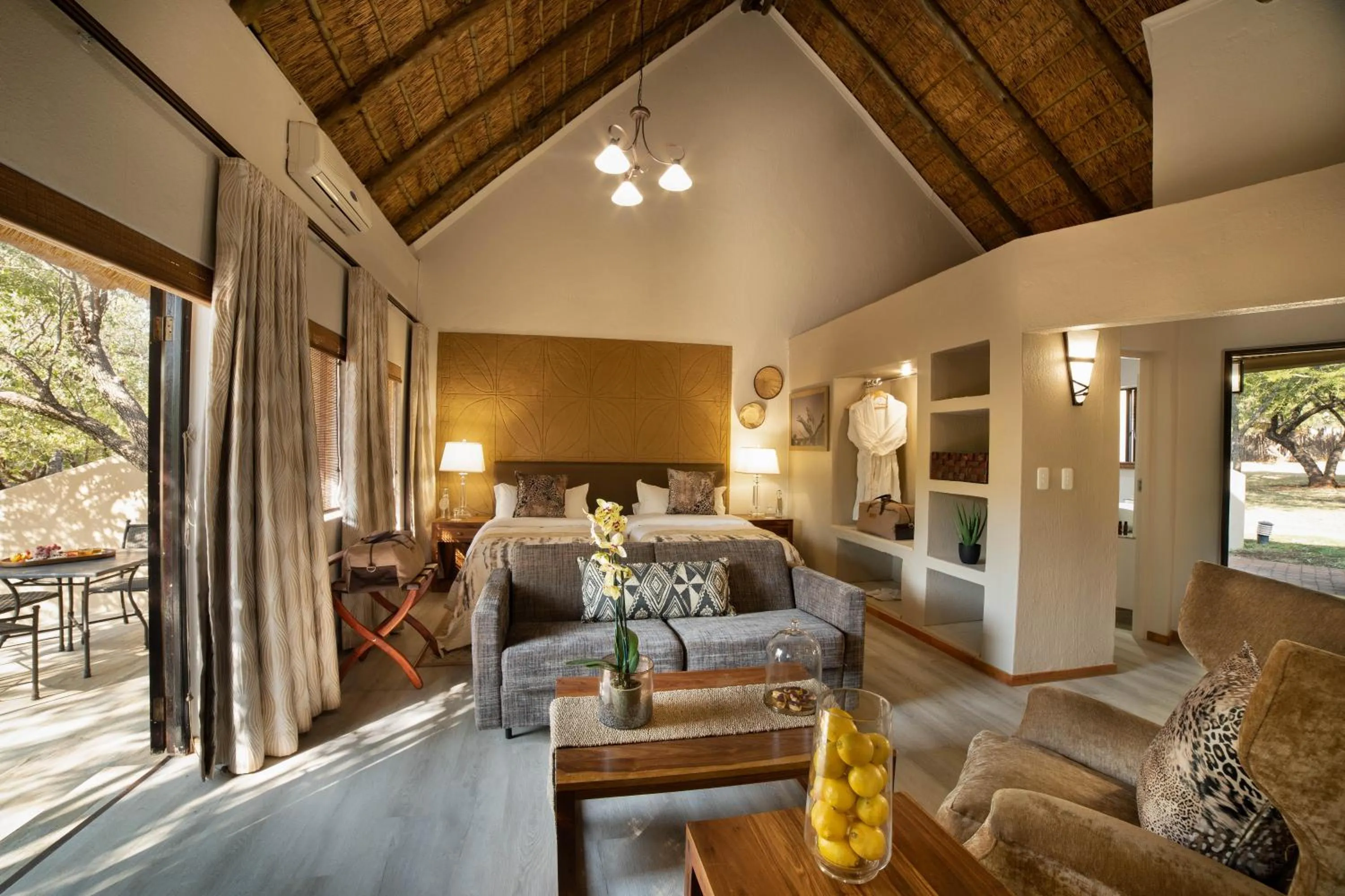 Bedroom in Mabula Game Lodge