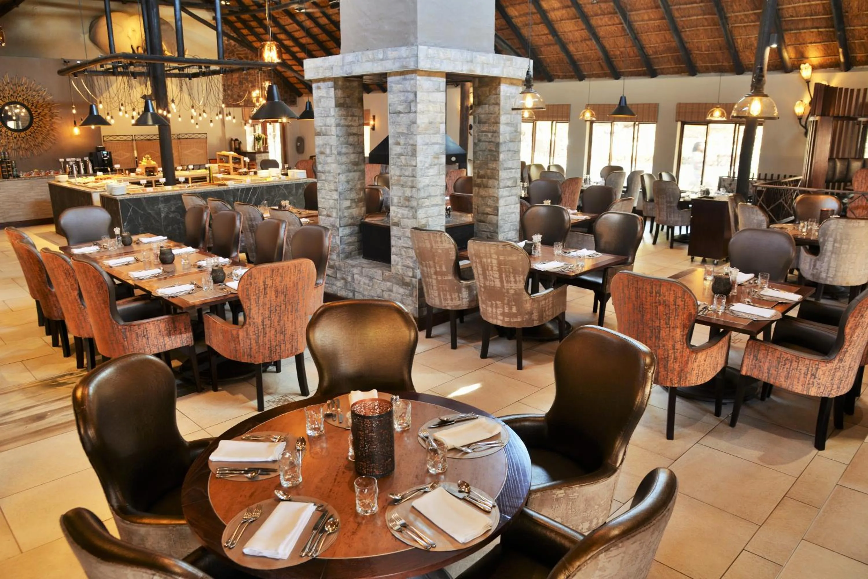 Restaurant/places to eat in Mabula Game Lodge