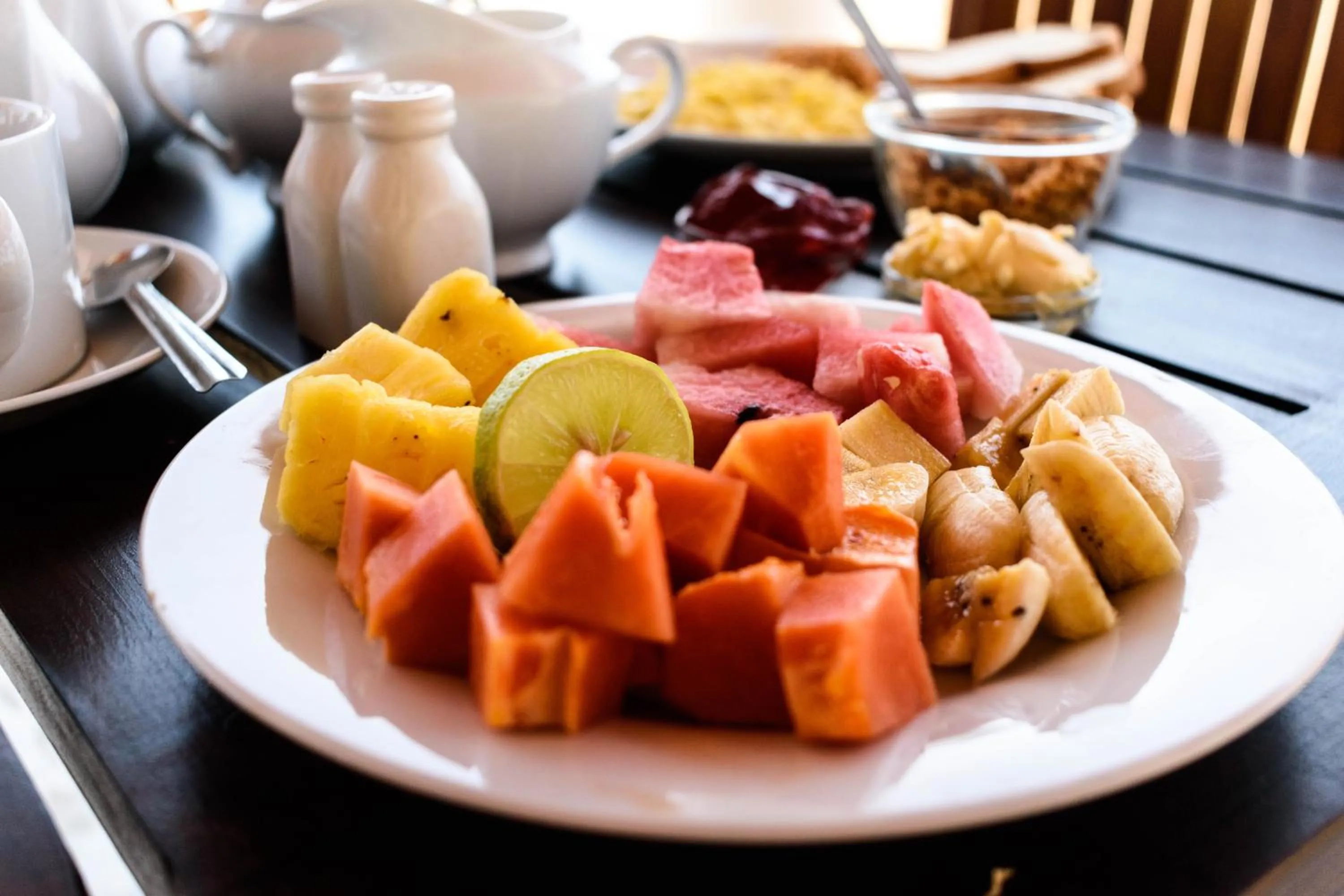 Food close-up in Ladja Beach Resort