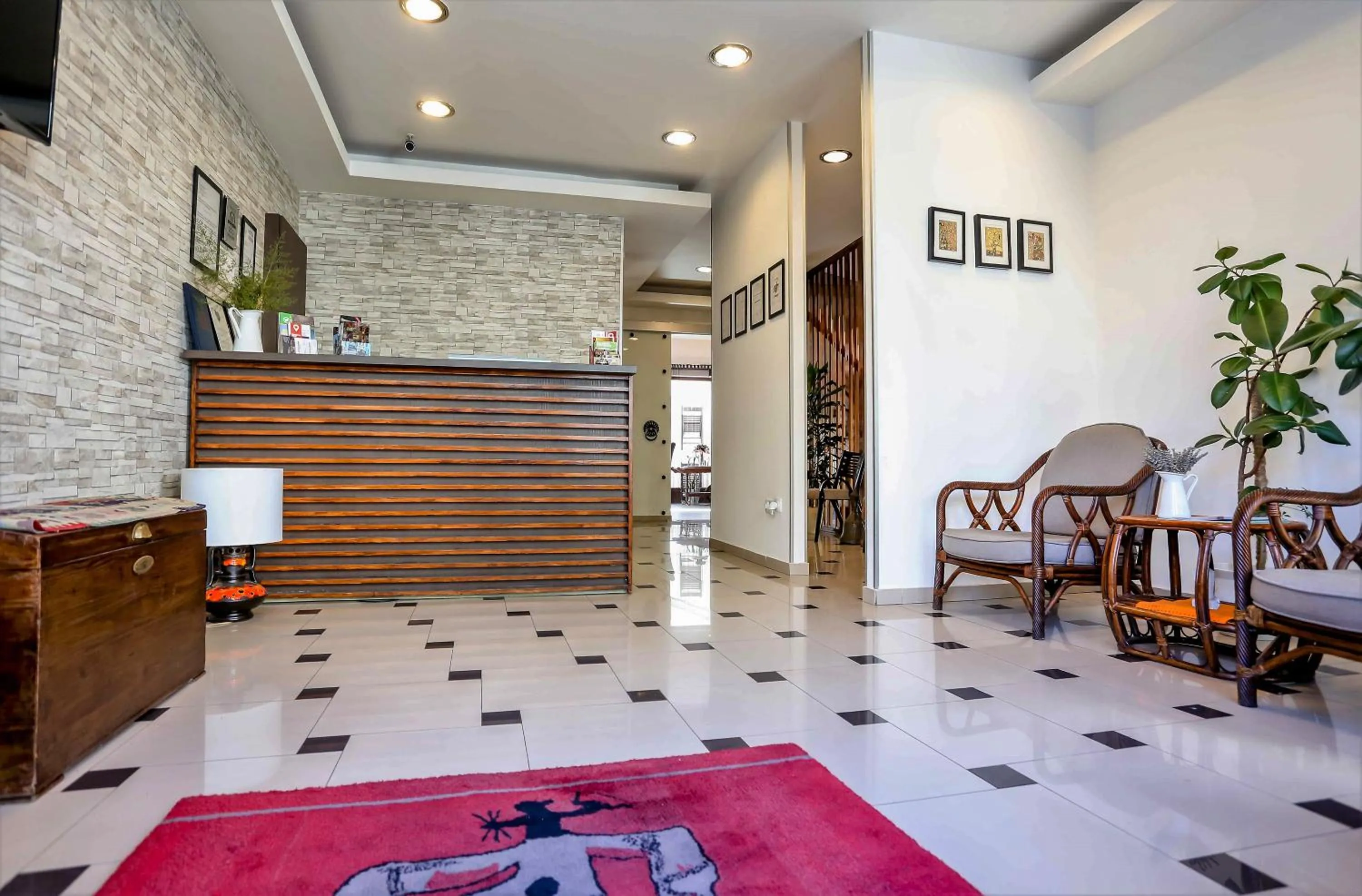 Lobby or reception in Hotel Divan