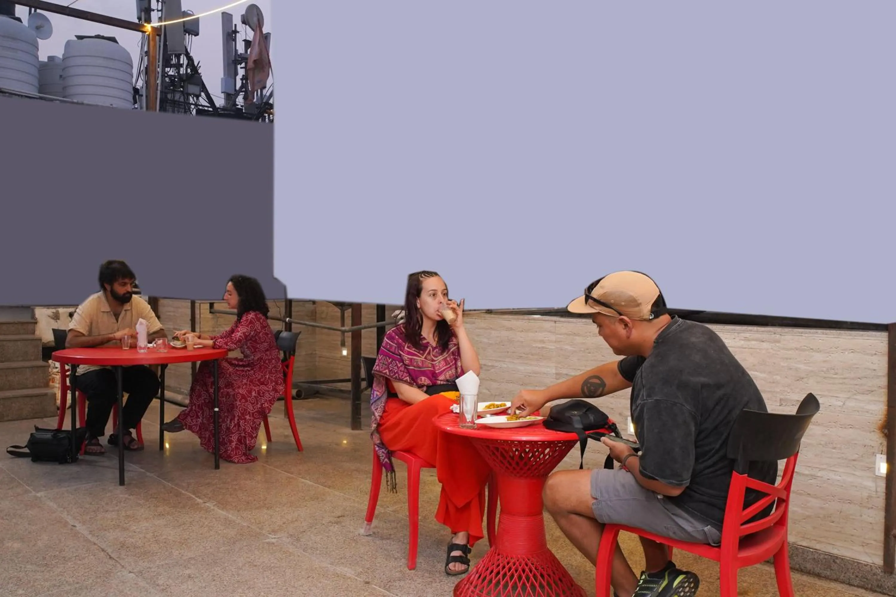 Restaurant/places to eat in Hindustan By Backpackers Heaven - Traveller's Choice Award 2025 Best of Best Winning Hotel