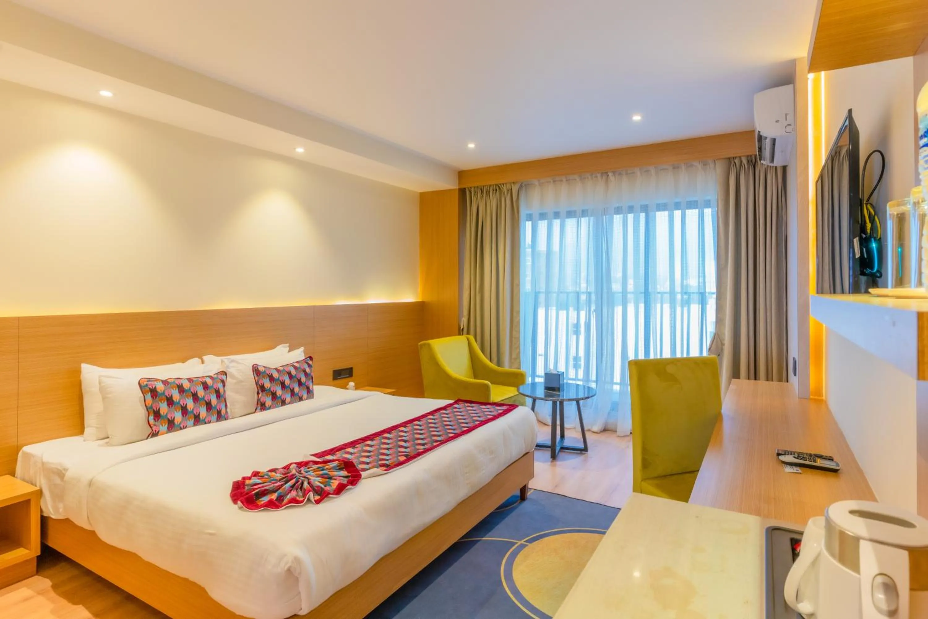 Bed in Siddhartha Sunny Resort, Surkhet