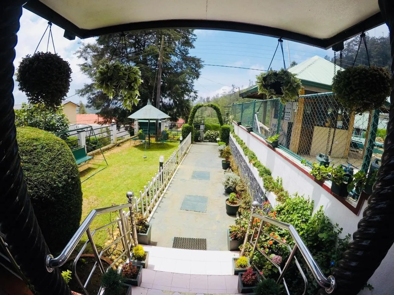 Garden view in New Royal Mount Hotel