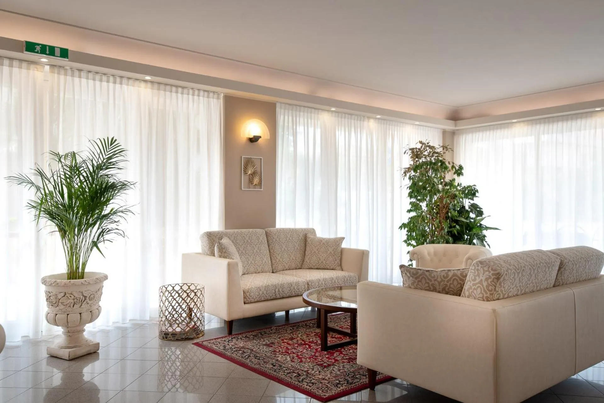 Living room in Hotel Tiffany