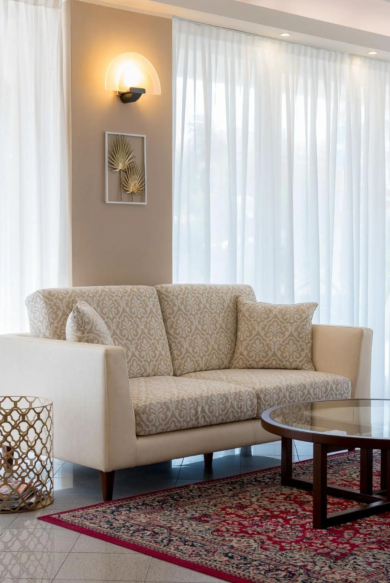 Living room in Hotel Tiffany