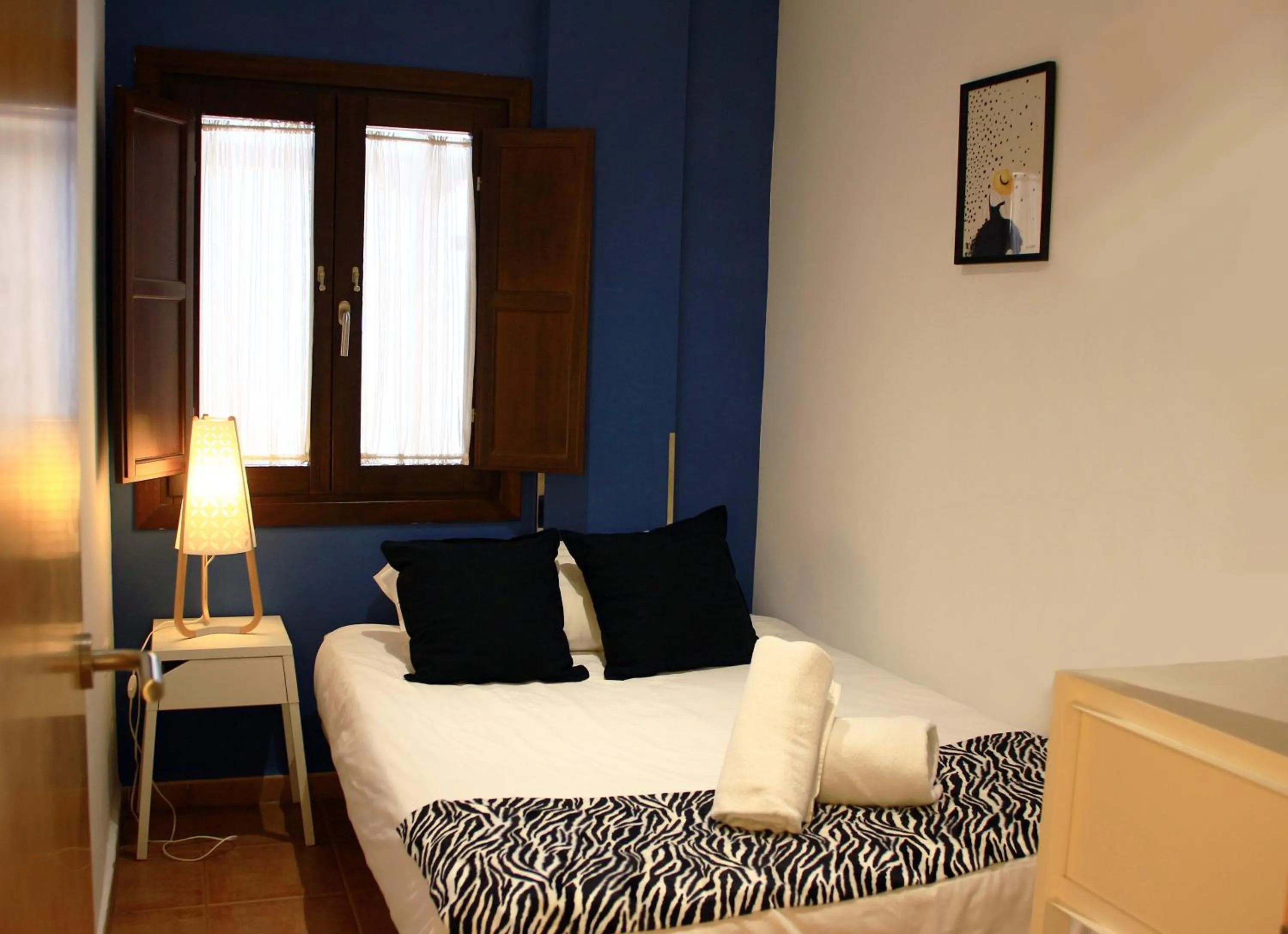 Bed in Apartamentos Nest Flats Casa de la Alberca