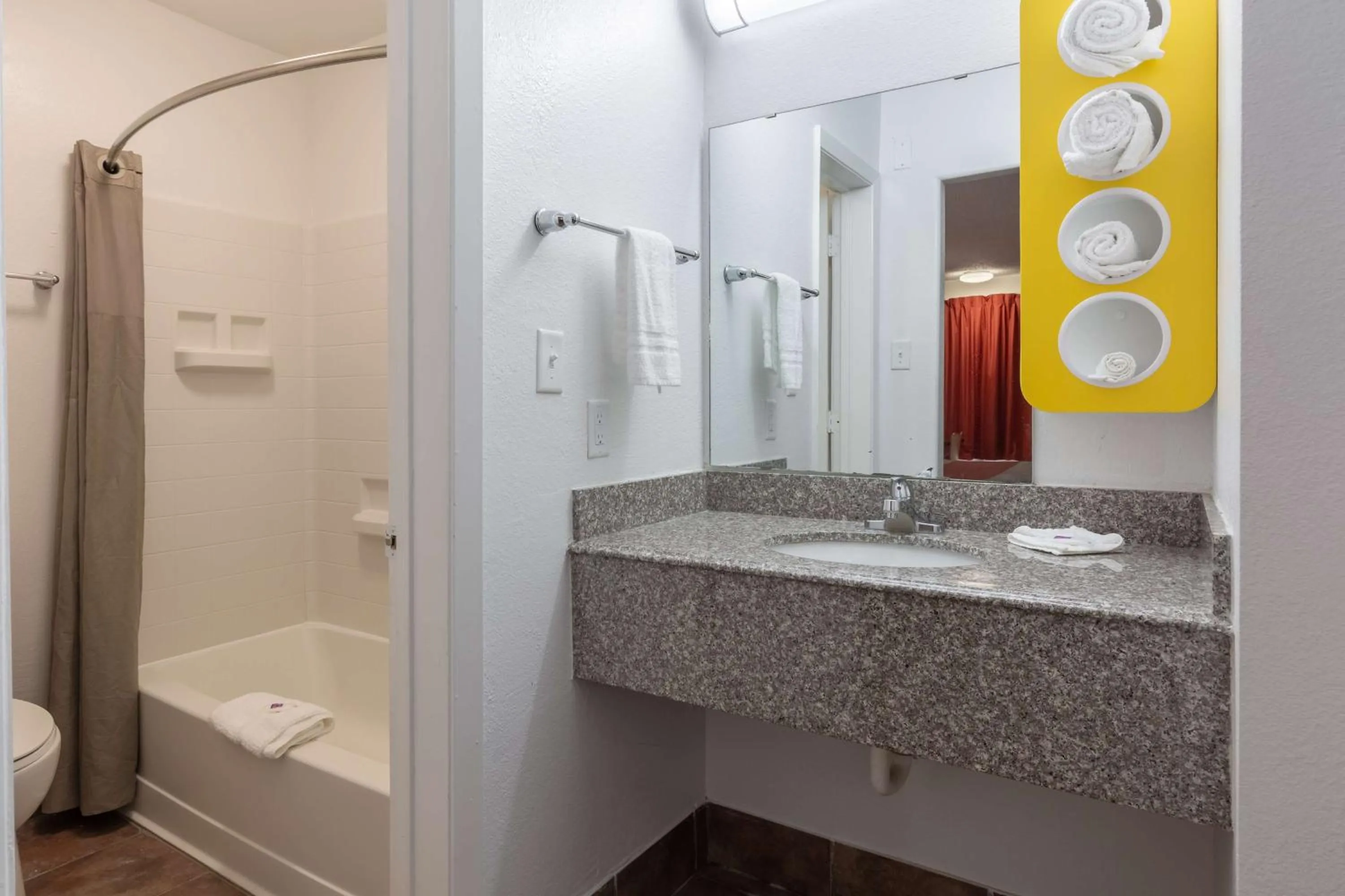 Bathroom in Studio 6-Bryan, TX - University Area