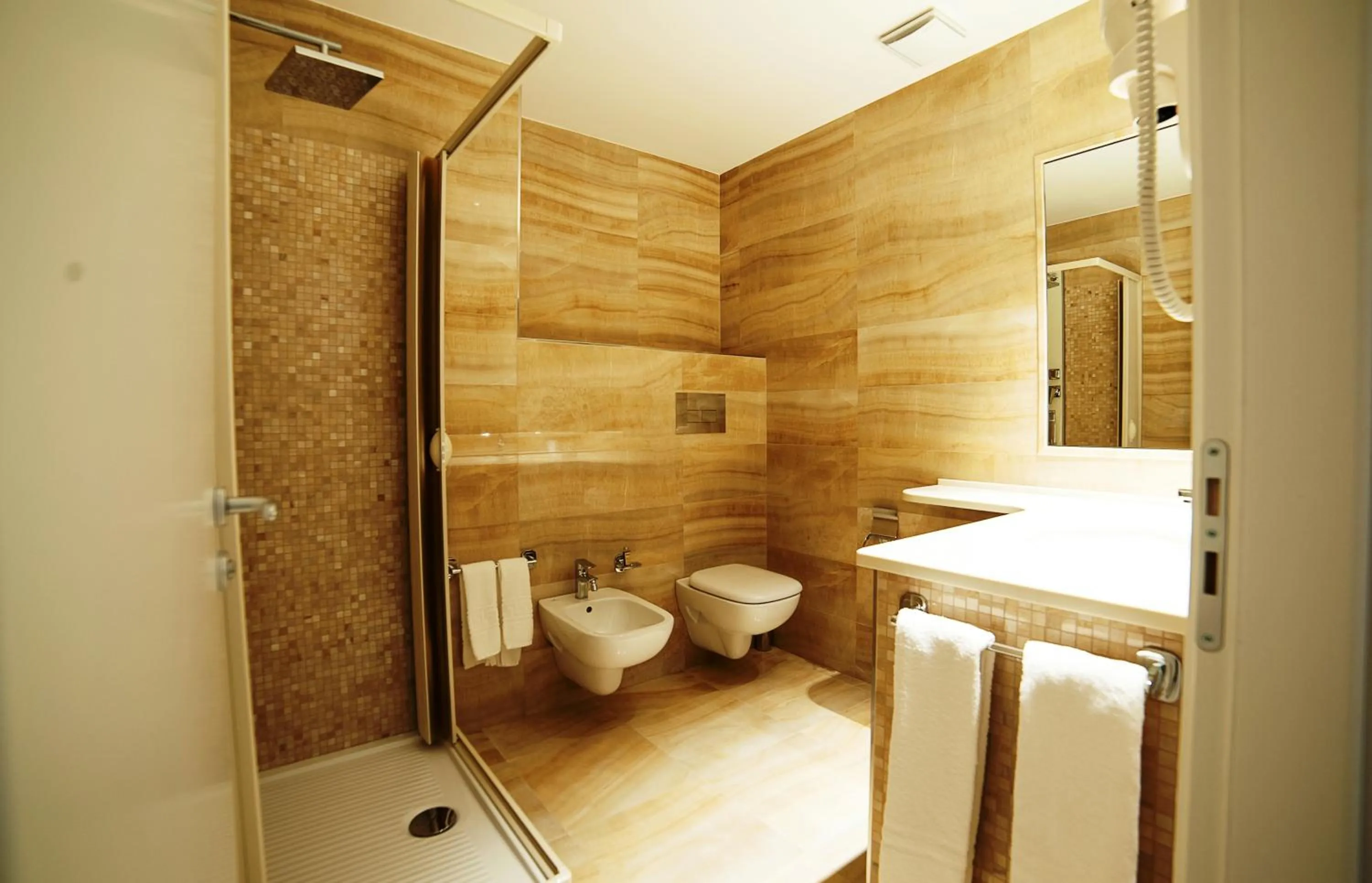 Bathroom in Family Center Hotel