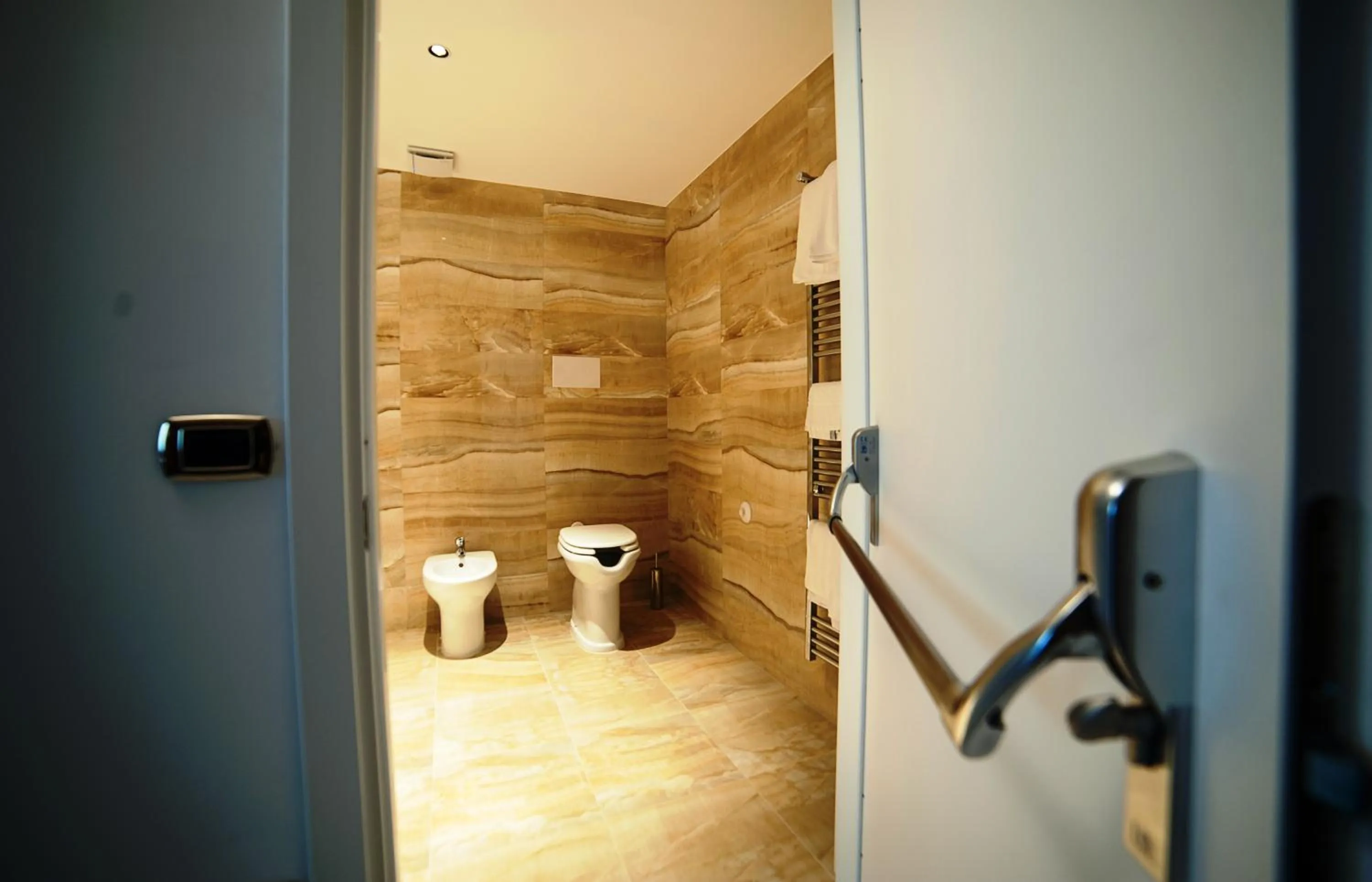 Bathroom in Family Center Hotel