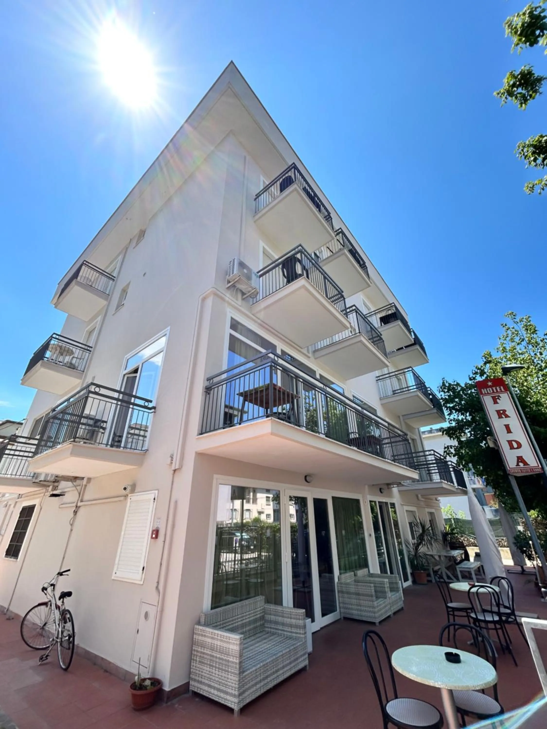 Property building in Hotel Frida