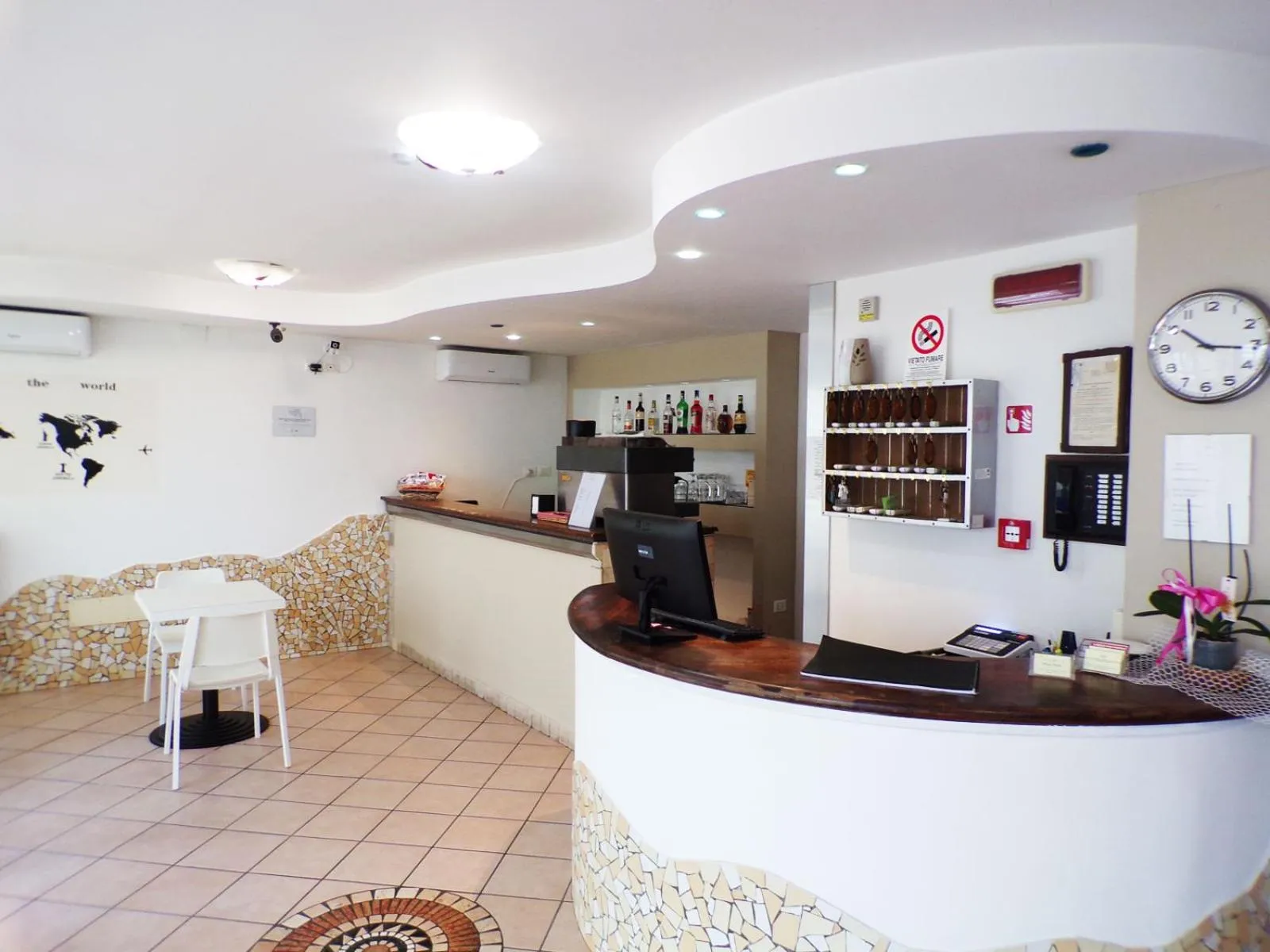 Lobby or reception in Hotel Frida