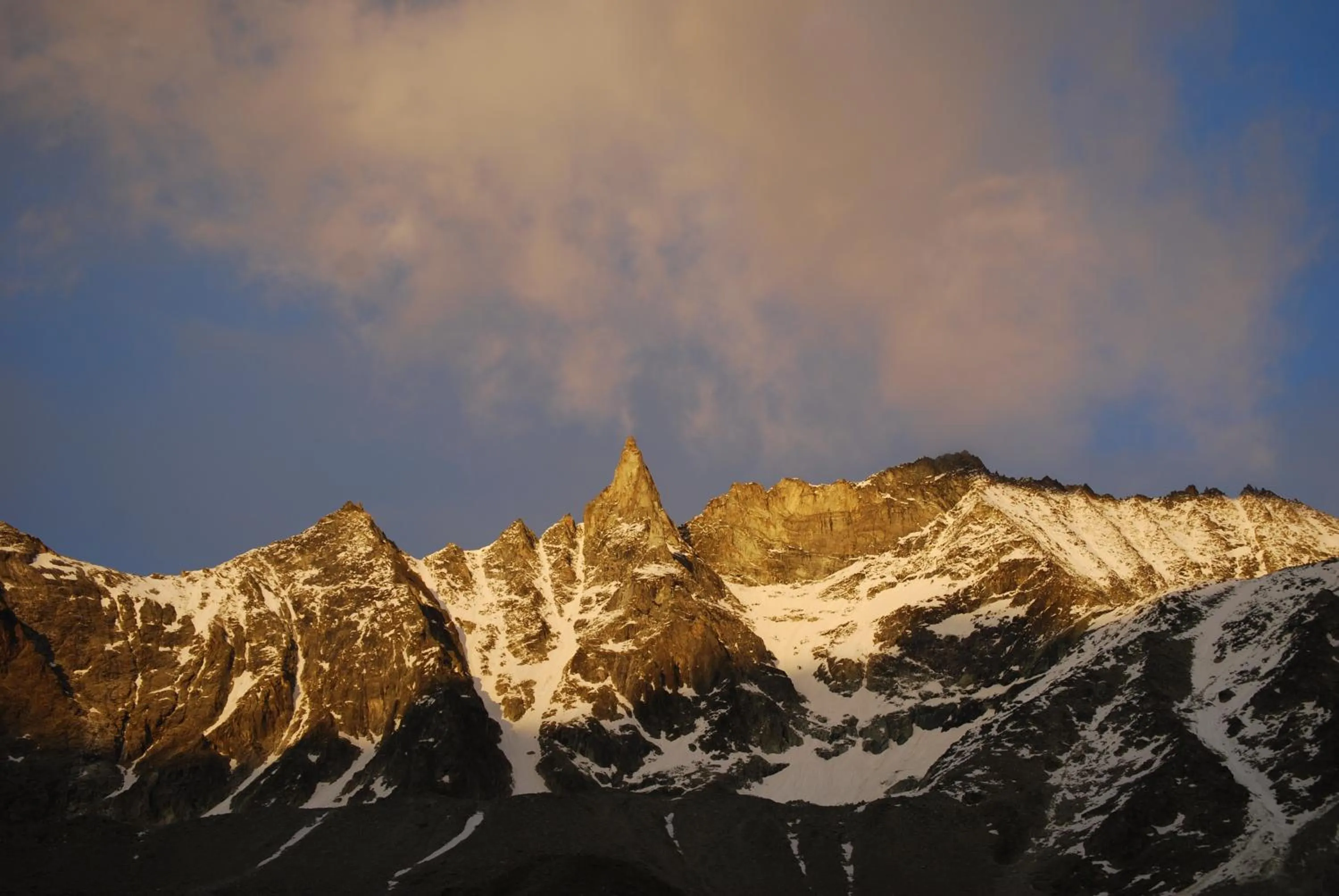 Mountain view in Hotel du Pigne