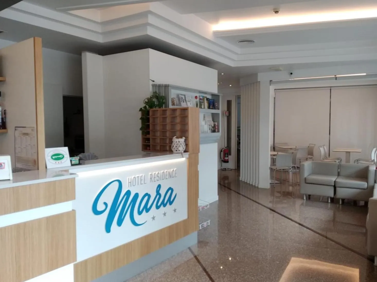 Property logo or sign in Hotel Residence Mara