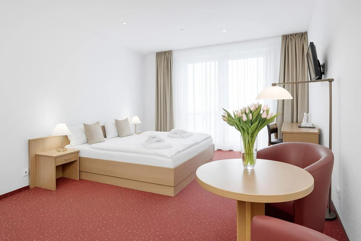 Bed in Lázeňský hotel Pyramida