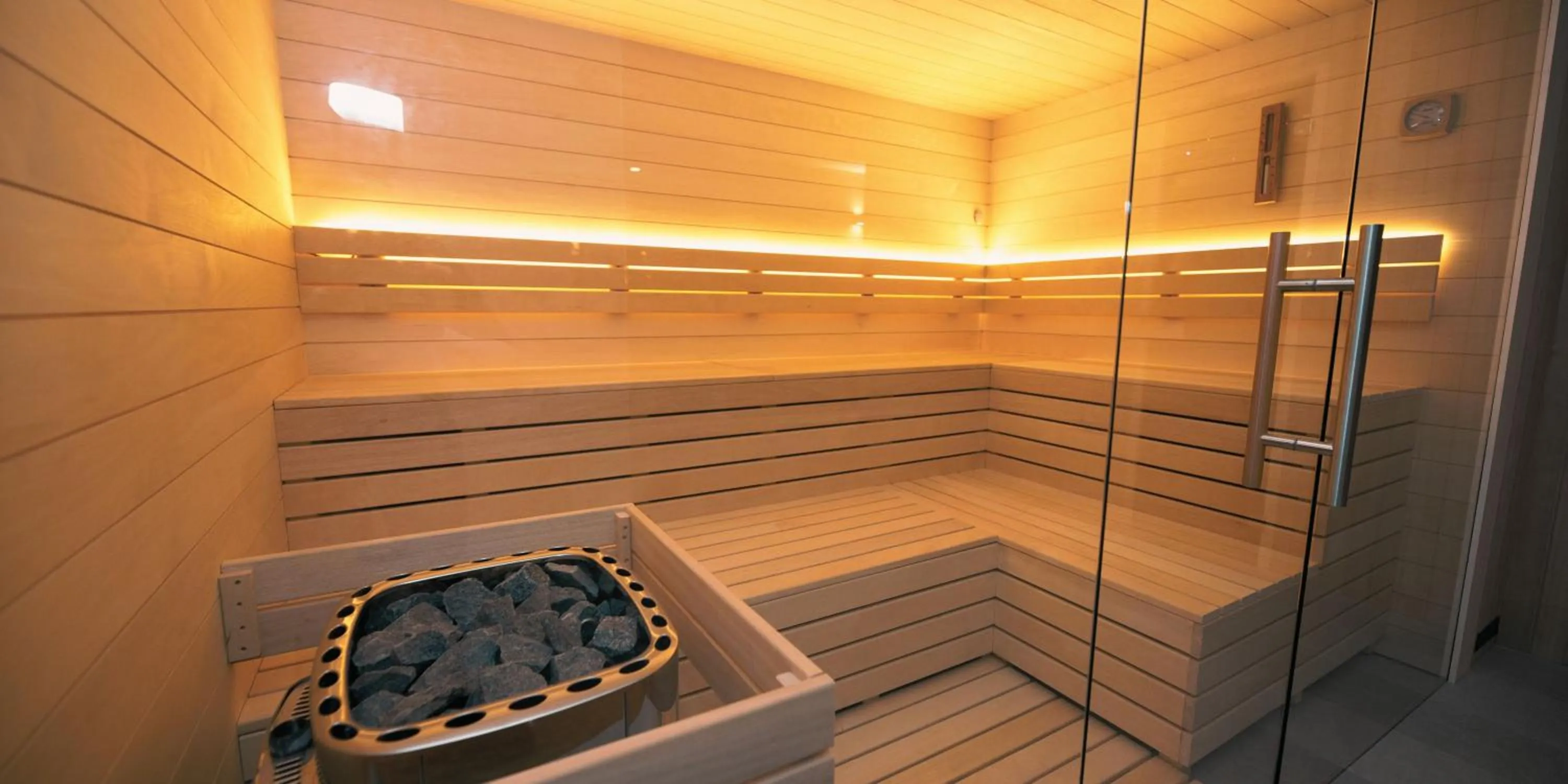 Sauna in Lázeňský hotel Pyramida
