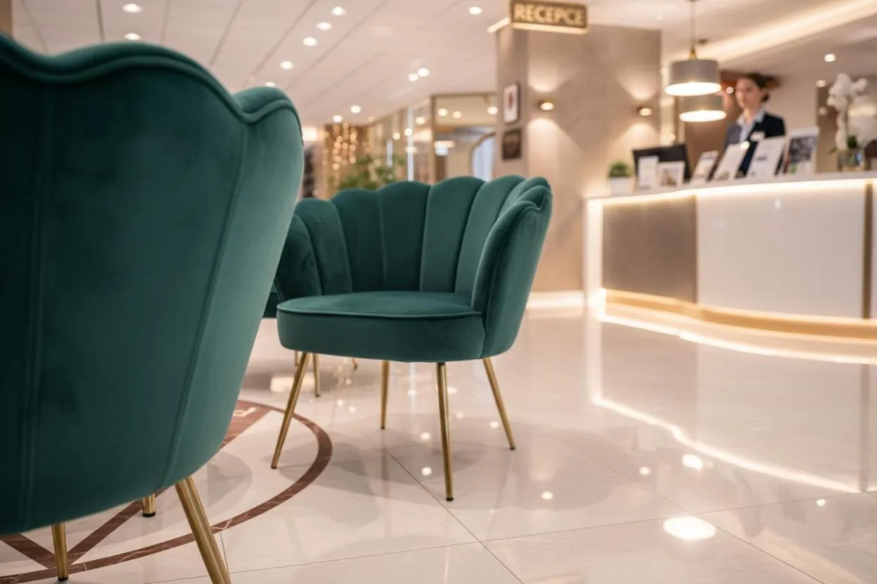 Lobby or reception in Lázeňský hotel Pyramida