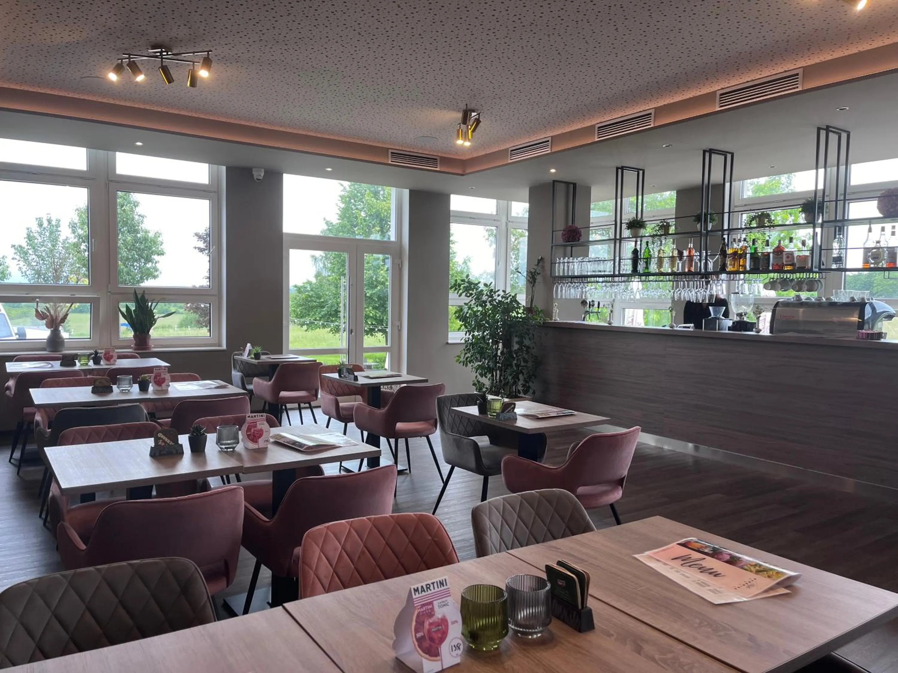 Lounge or bar in Lázeňský hotel Pyramida