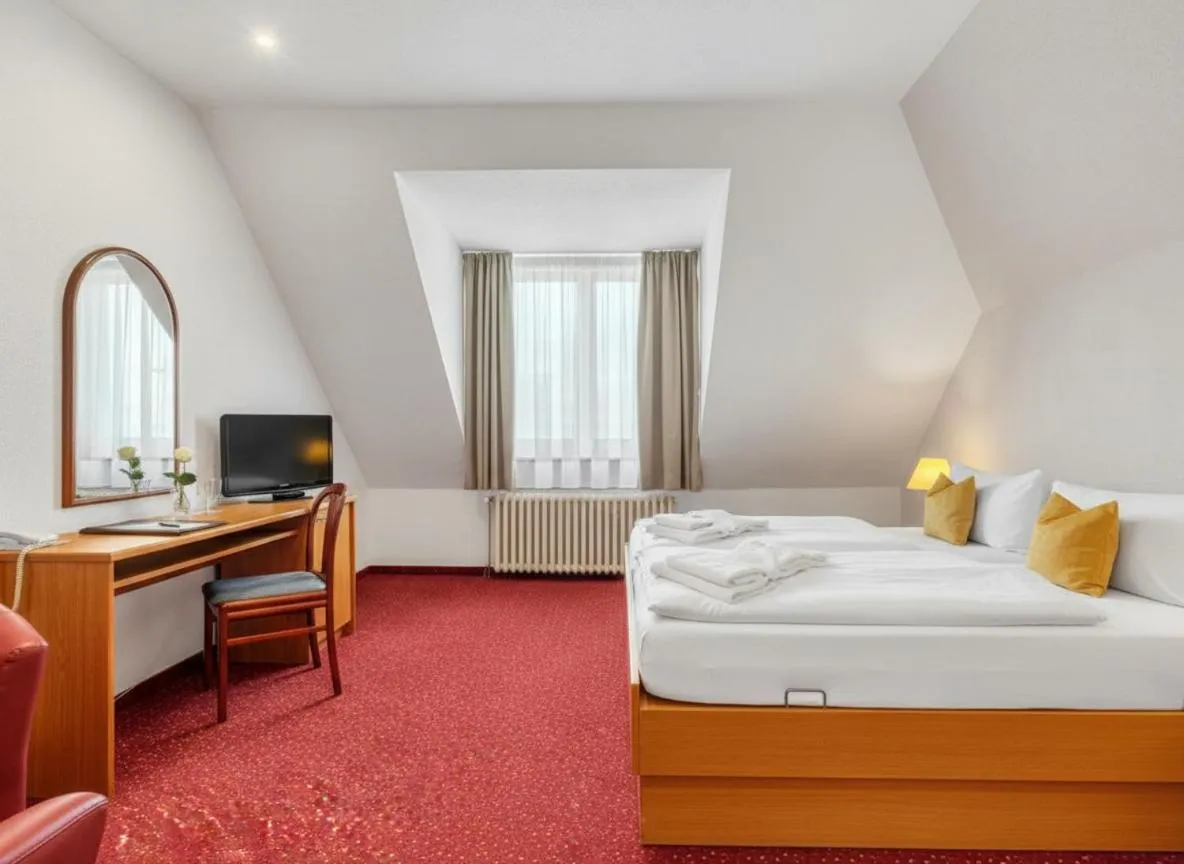 Bed in Lázeňský hotel Pyramida