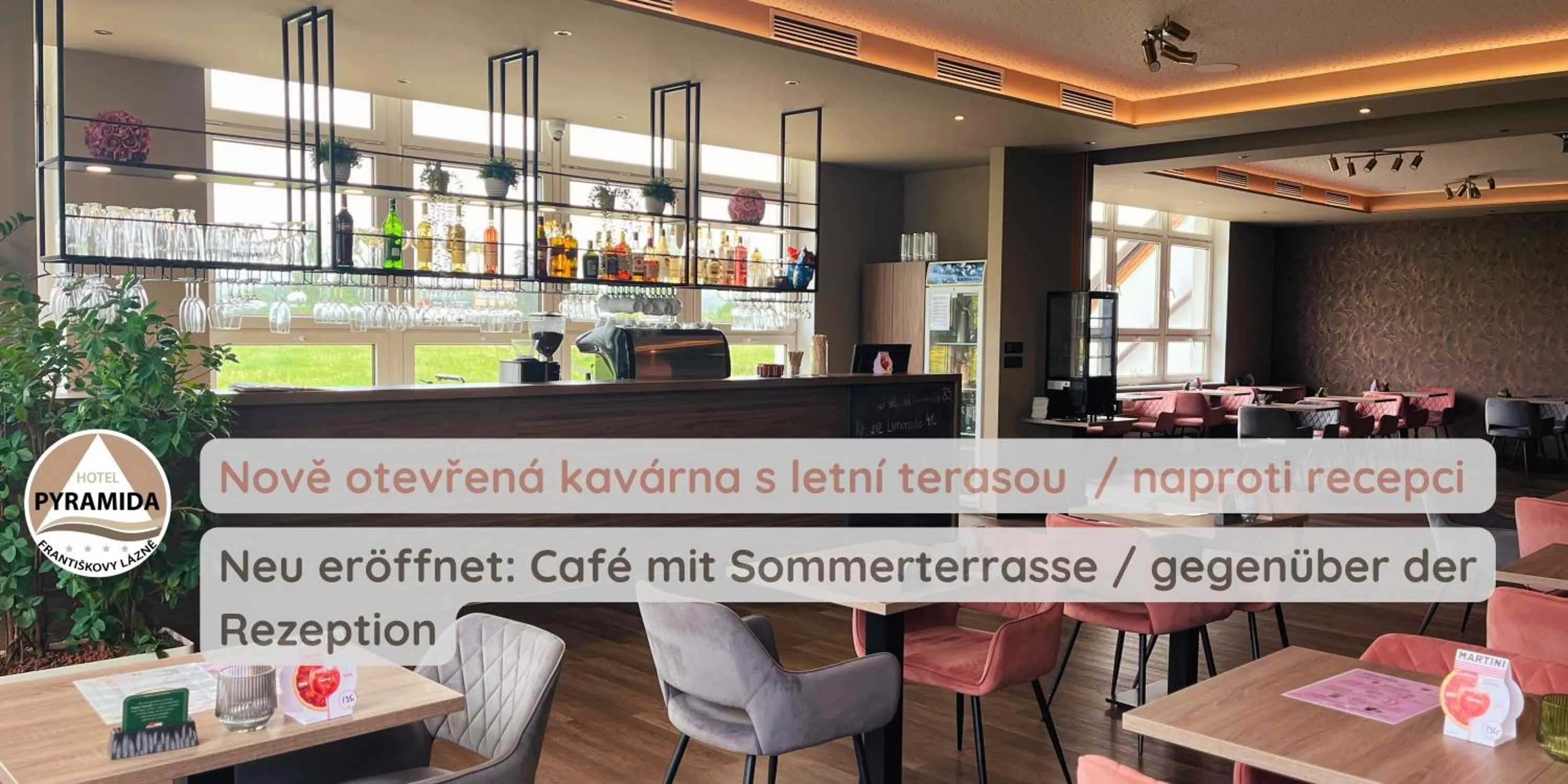 Restaurant/places to eat in Lázeňský hotel Pyramida