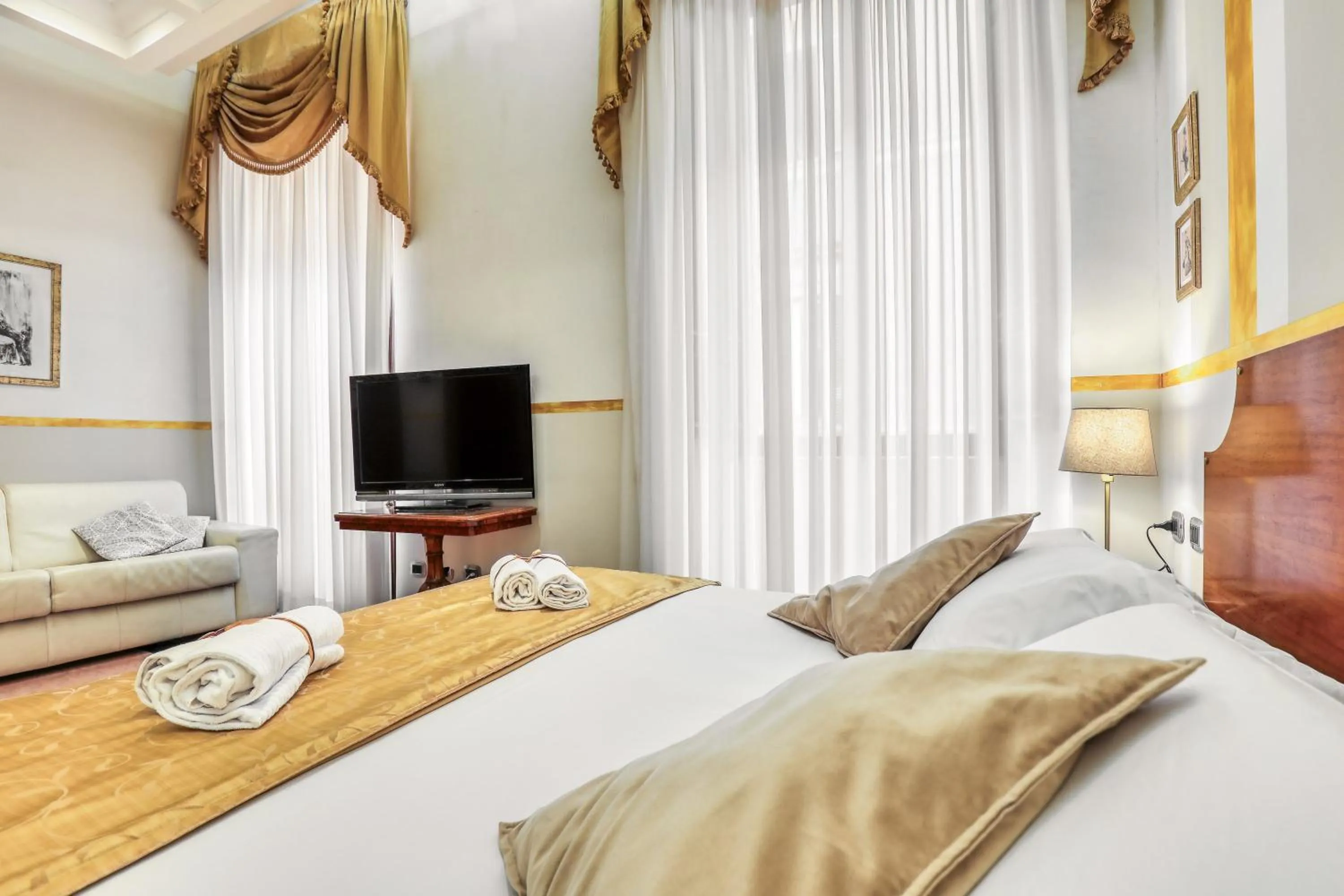 Bed in Spagna Dream Suites