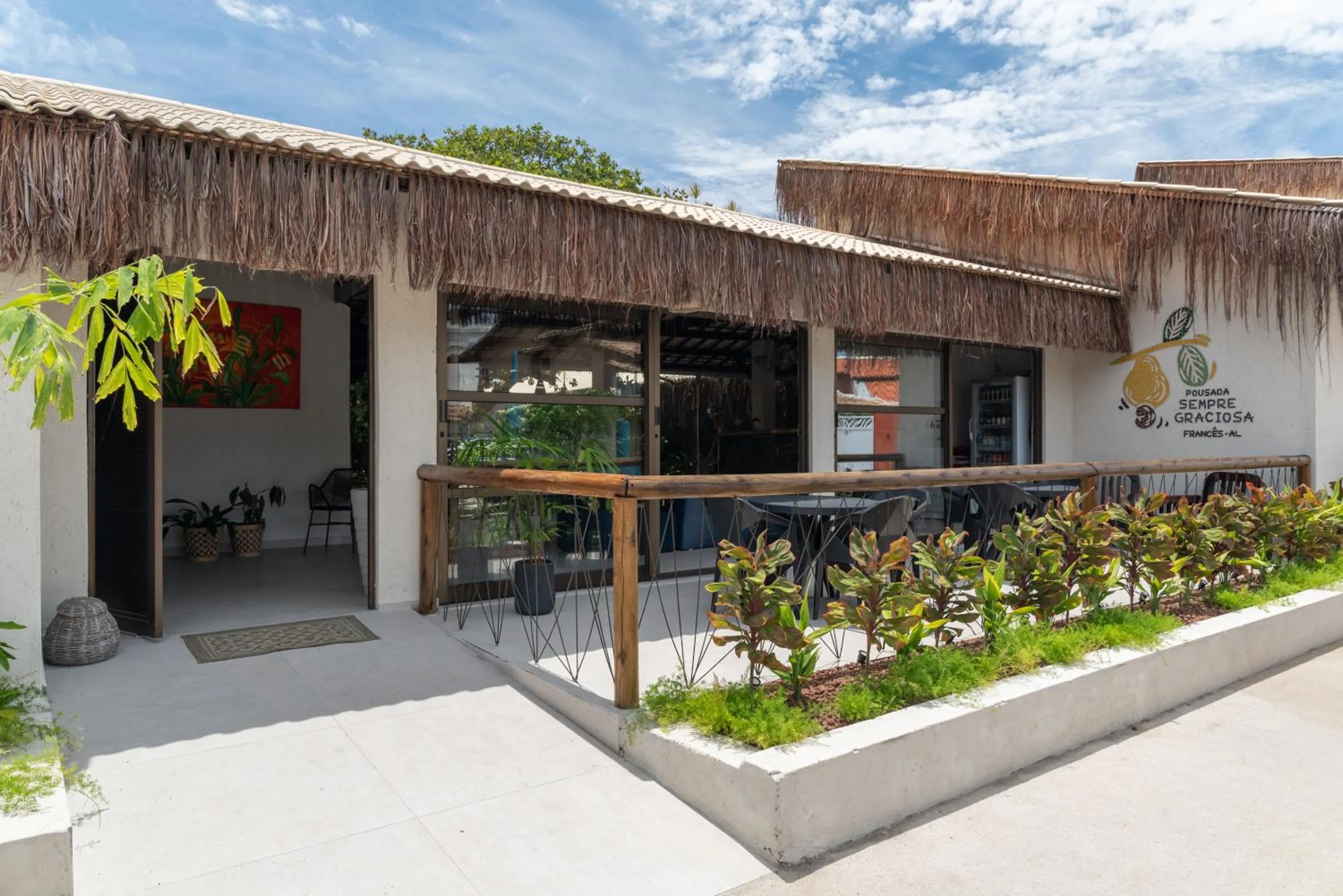 Facade/entrance in Pousada Sempre Graciosa