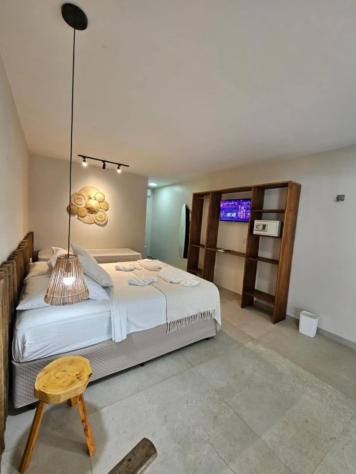 Bed in Pousada Sempre Graciosa