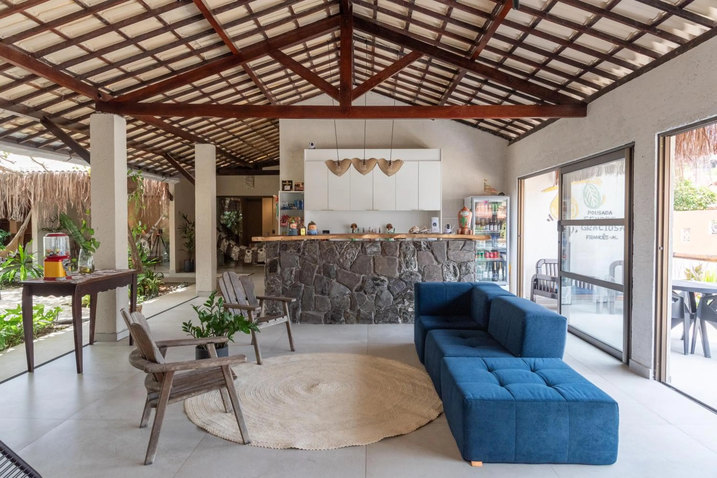 Lobby or reception in Pousada Sempre Graciosa