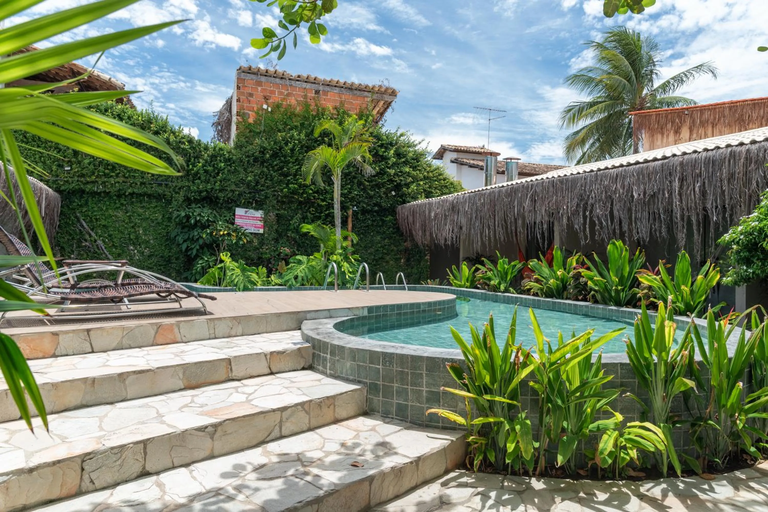 Swimming pool in Pousada Sempre Graciosa