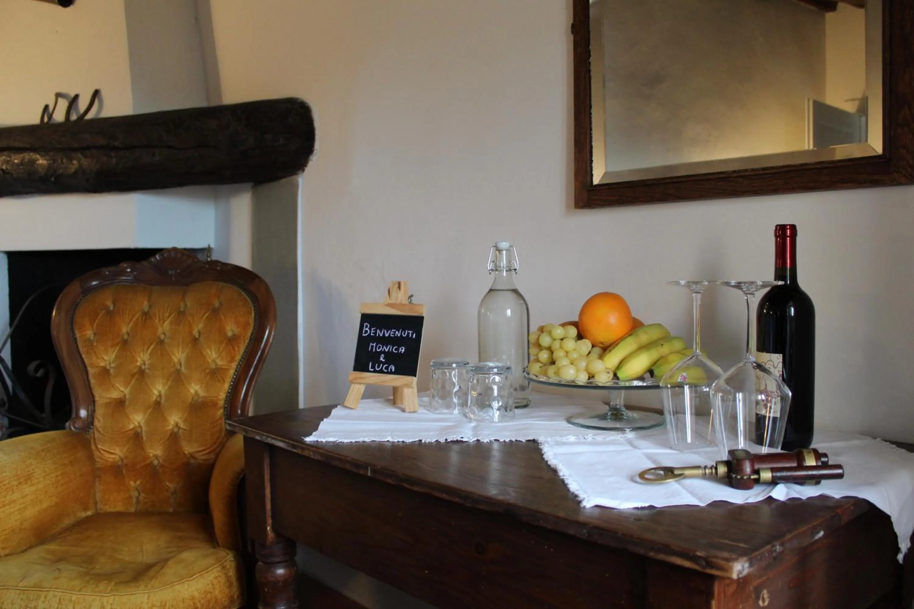 Decorative detail in Dulcis in Borgo