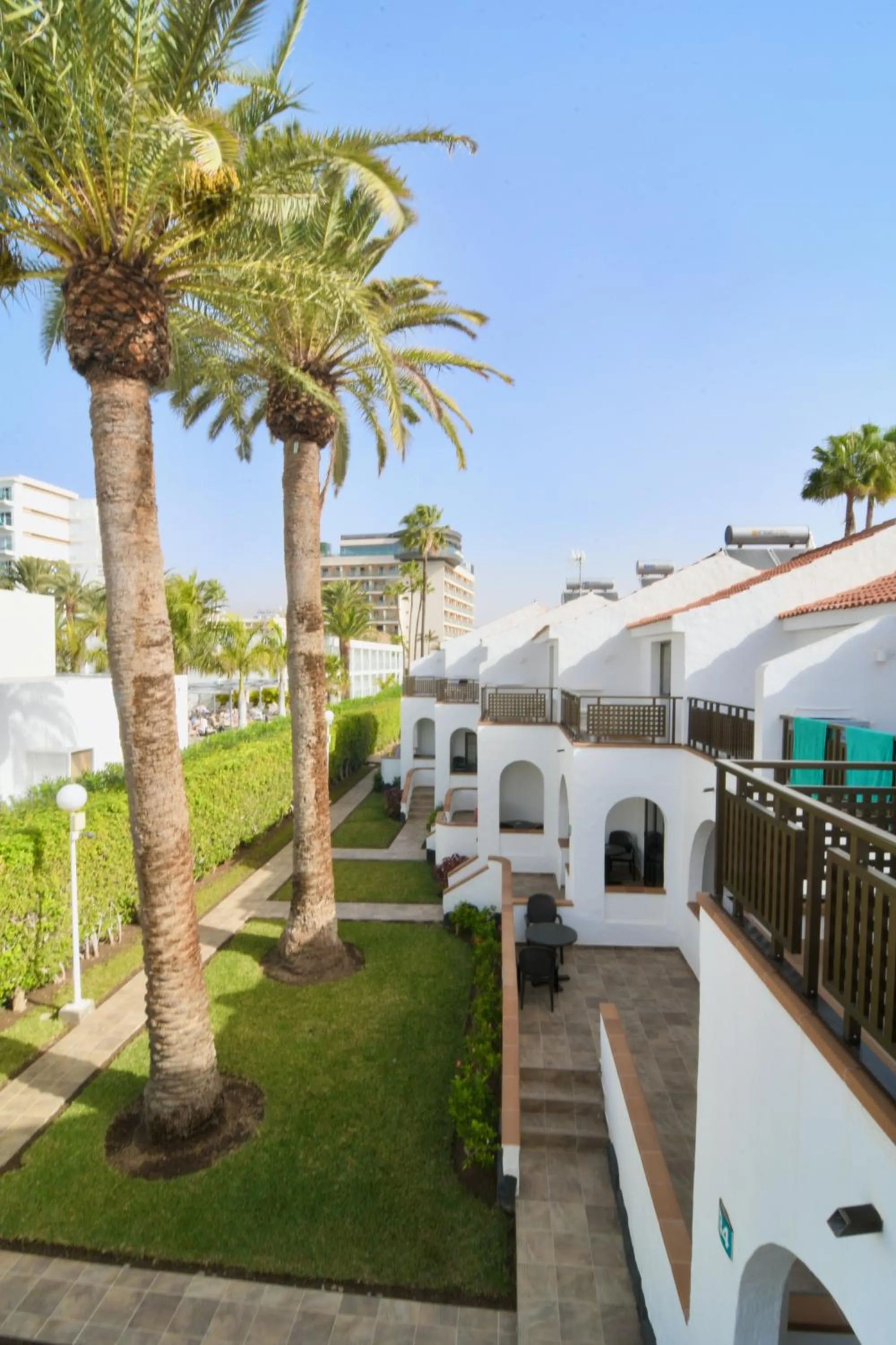 Garden in Playamar Bungalows