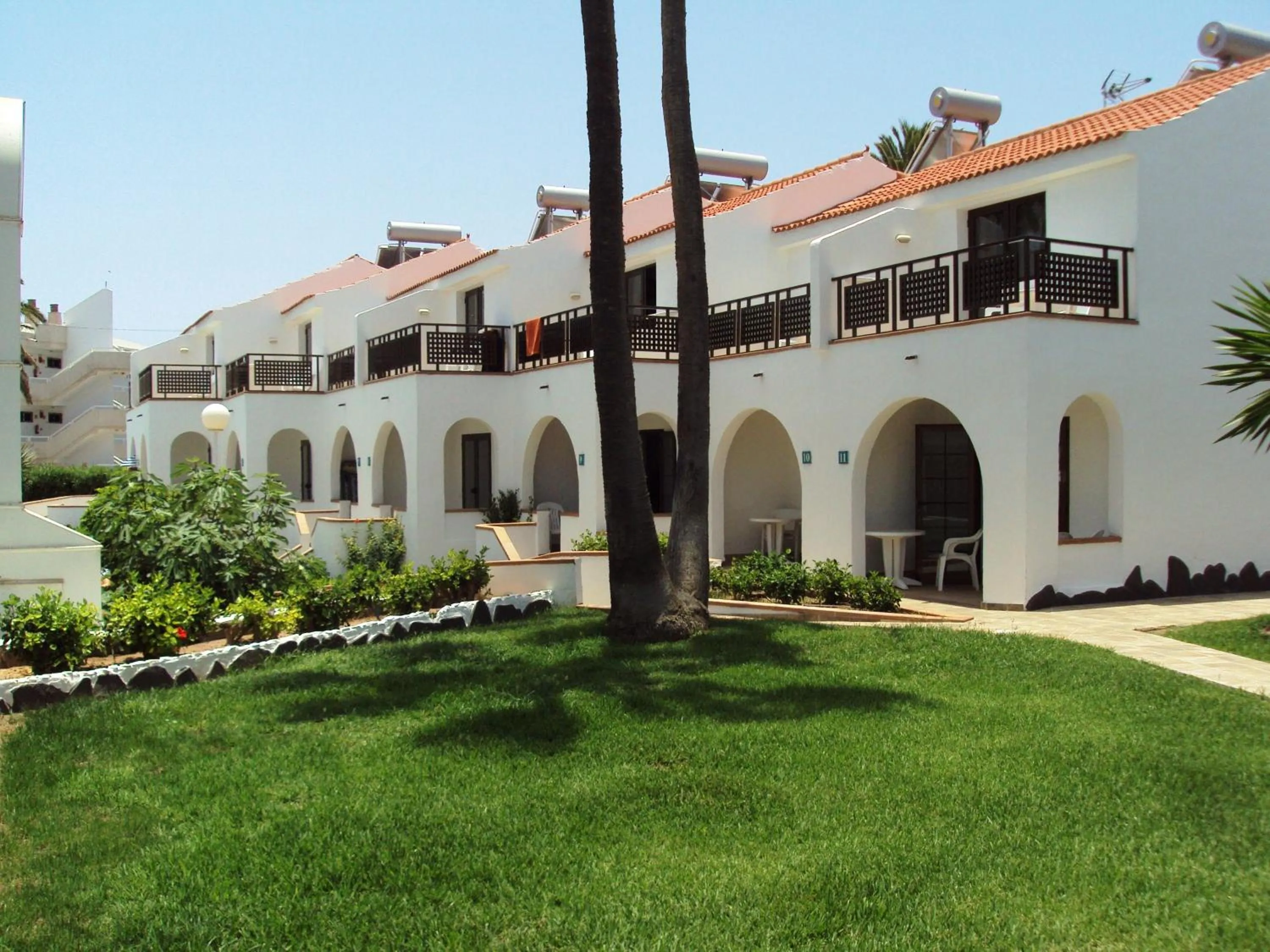 Garden in Playamar Bungalows