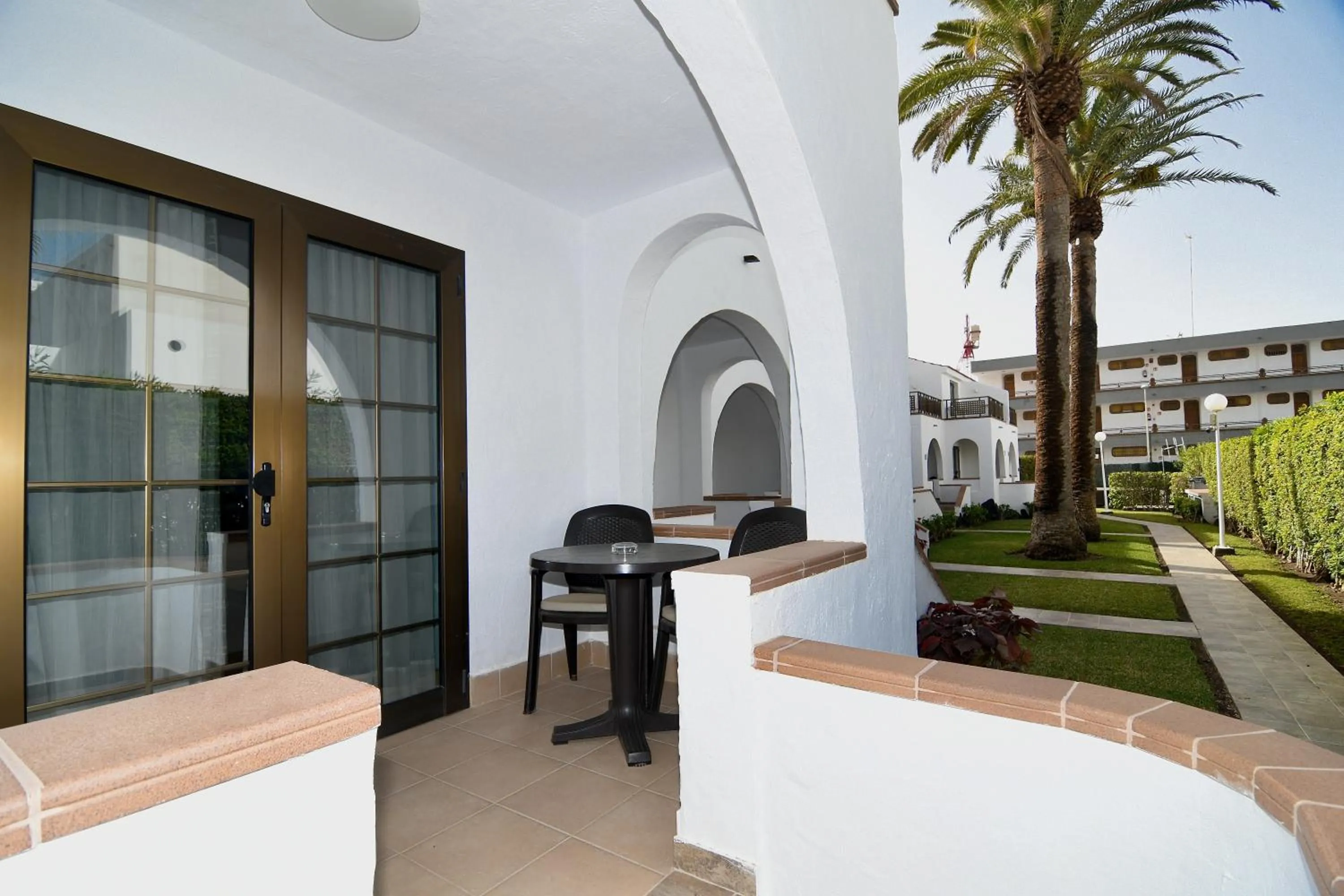 Balcony/Terrace in Playamar Bungalows