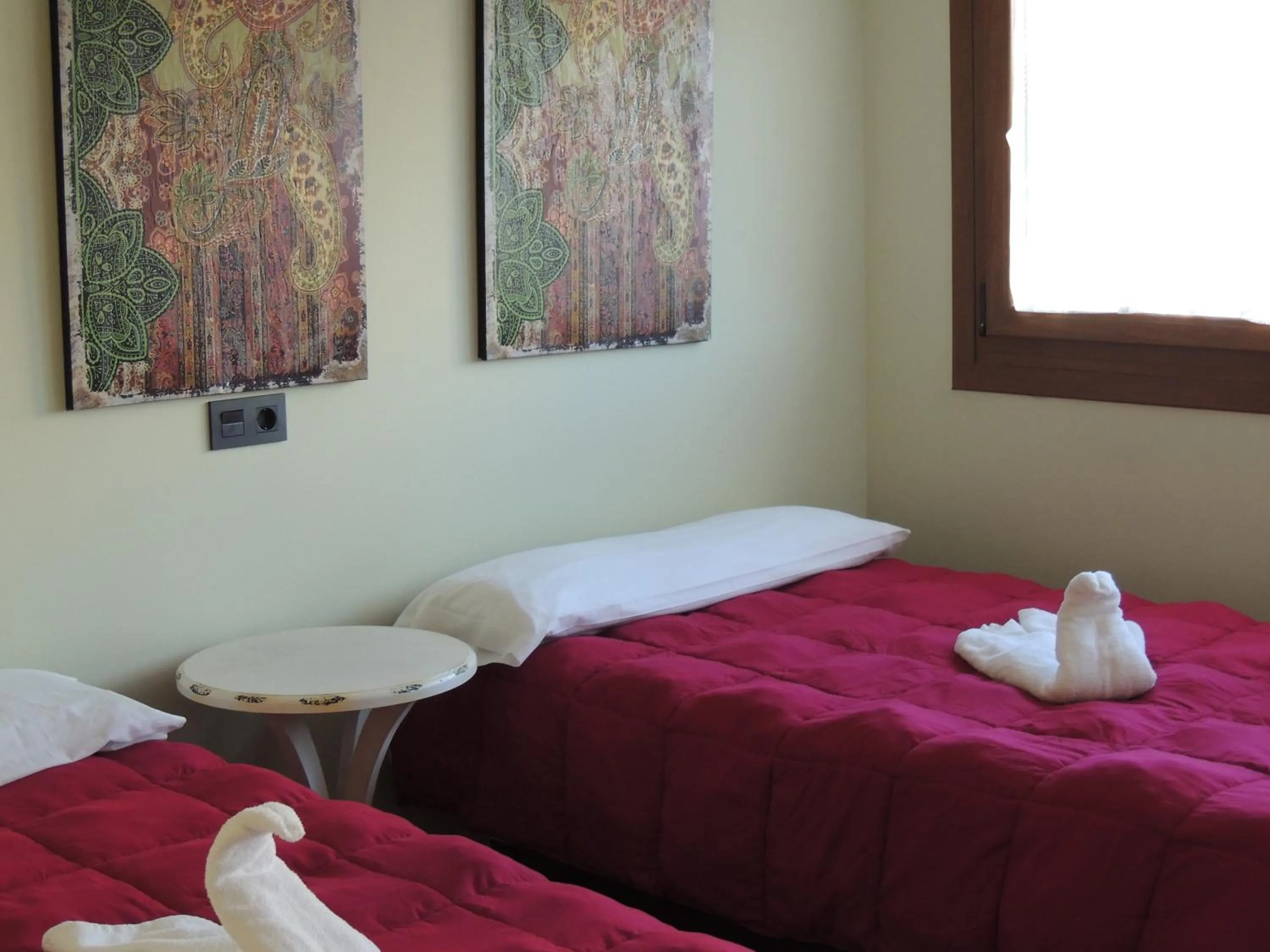 Bed in Hotel La Huella Del Camino