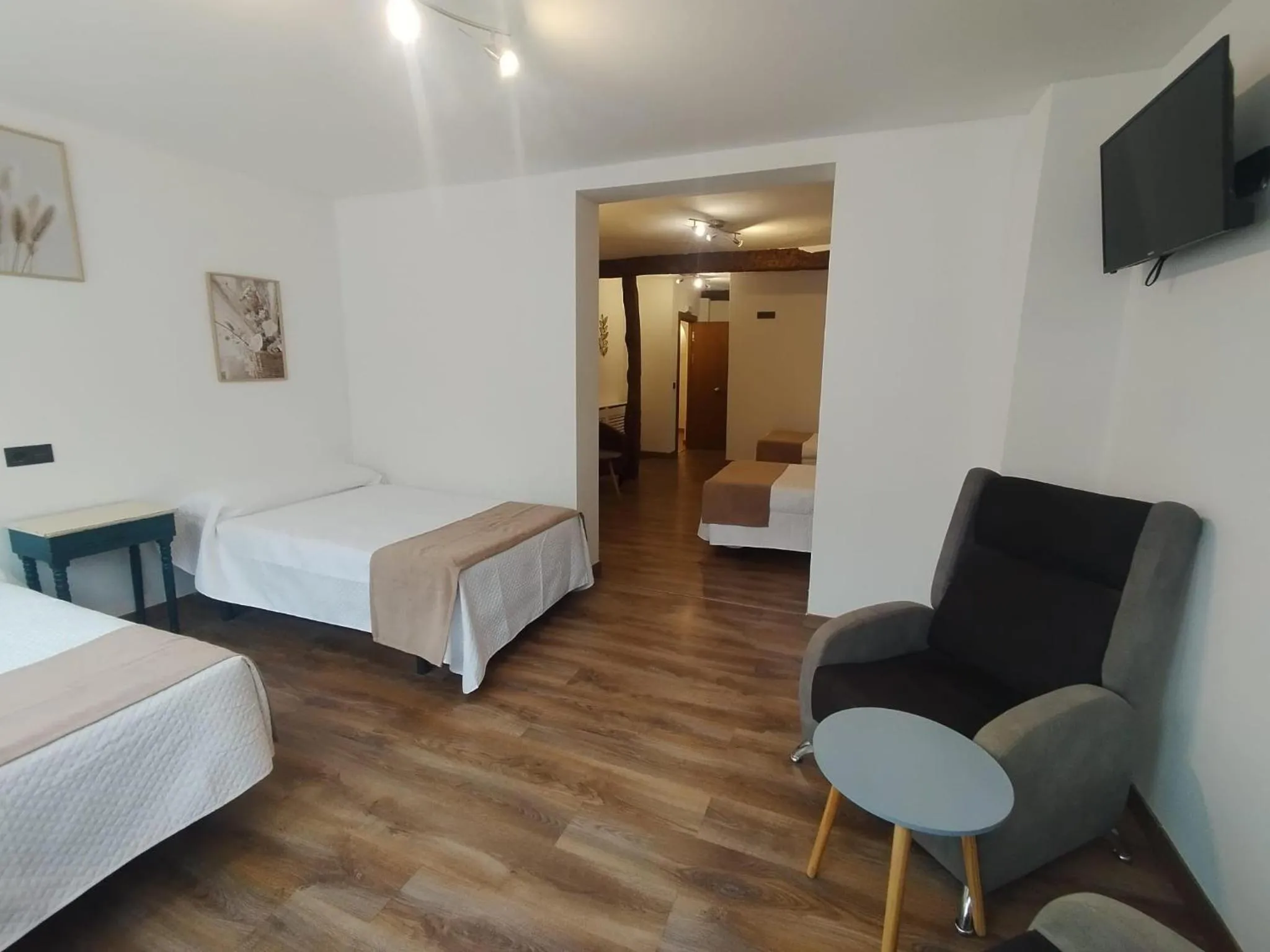 Bed in Hotel La Huella Del Camino