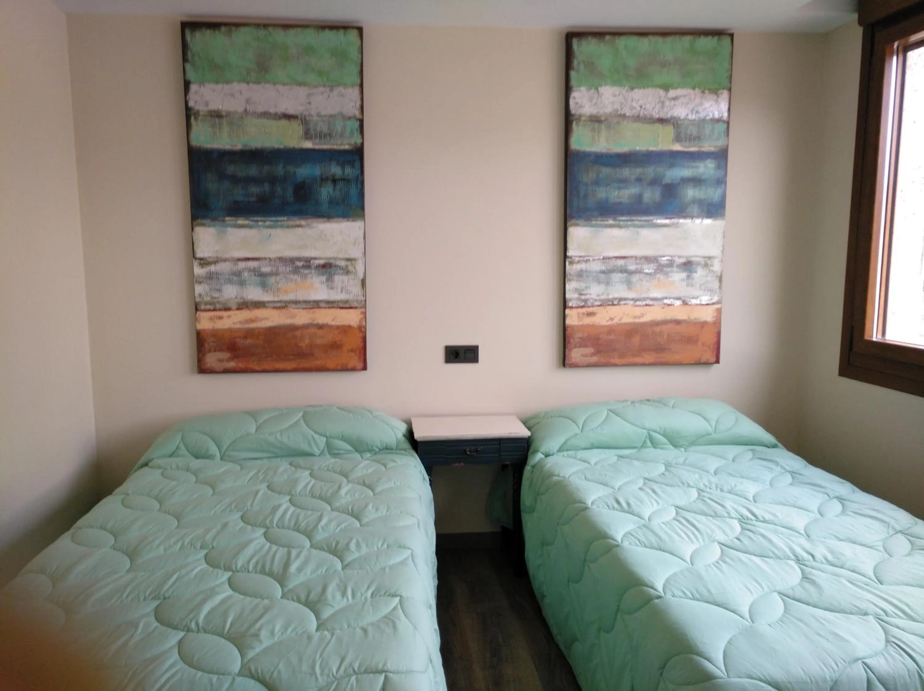 Decorative detail, Bed in Hotel La Huella Del Camino