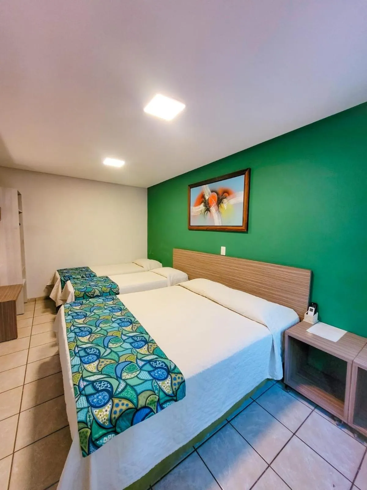 Bed in Pousada Casamar