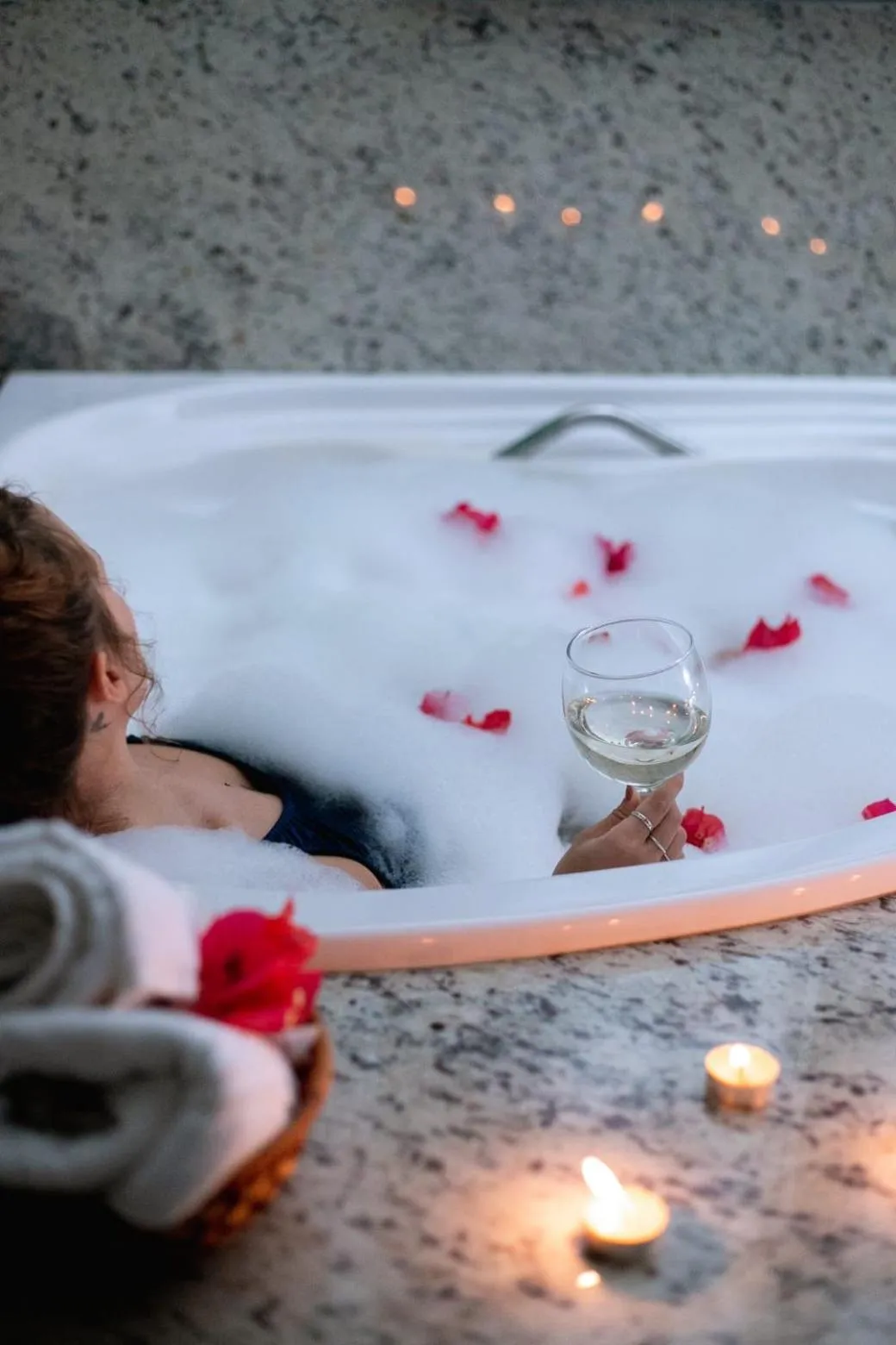 Hot Tub in Pousada Casamar