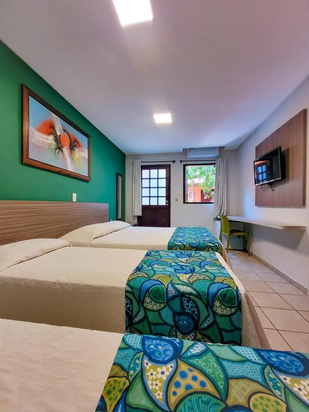 Bed in Pousada Casamar