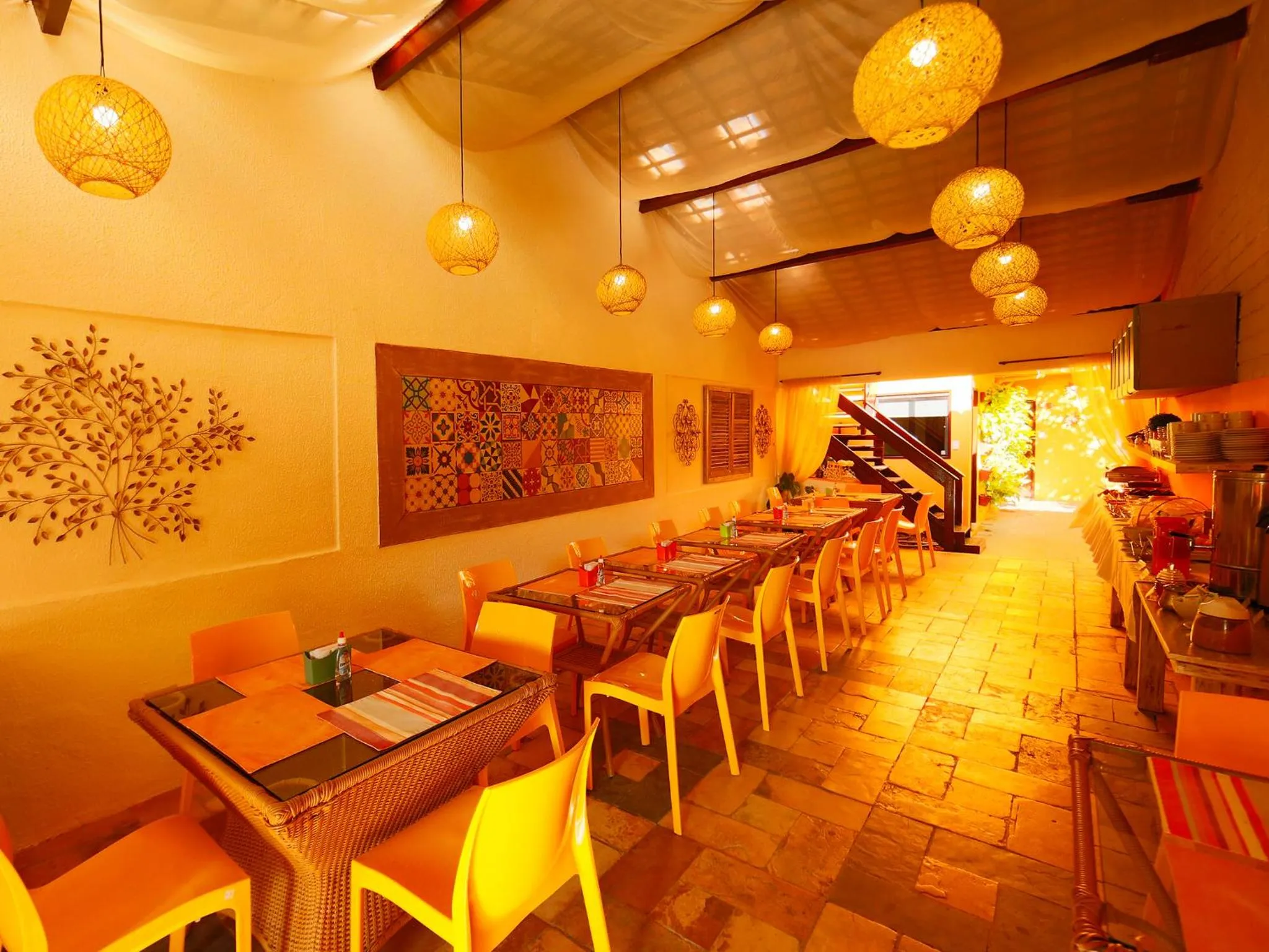 Area and facilities in Pousada Casamar