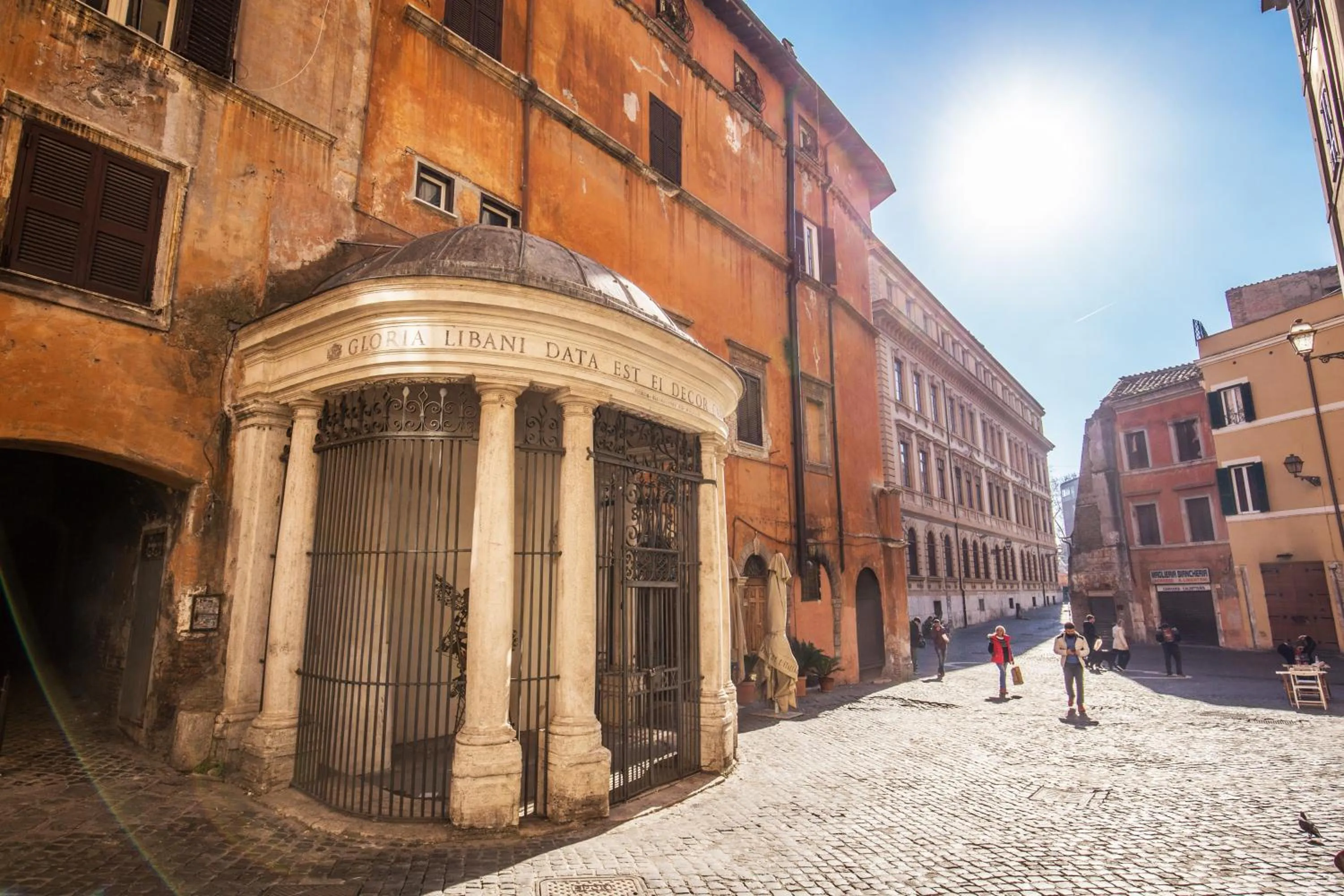 Landmark view in Dimore Costaguti