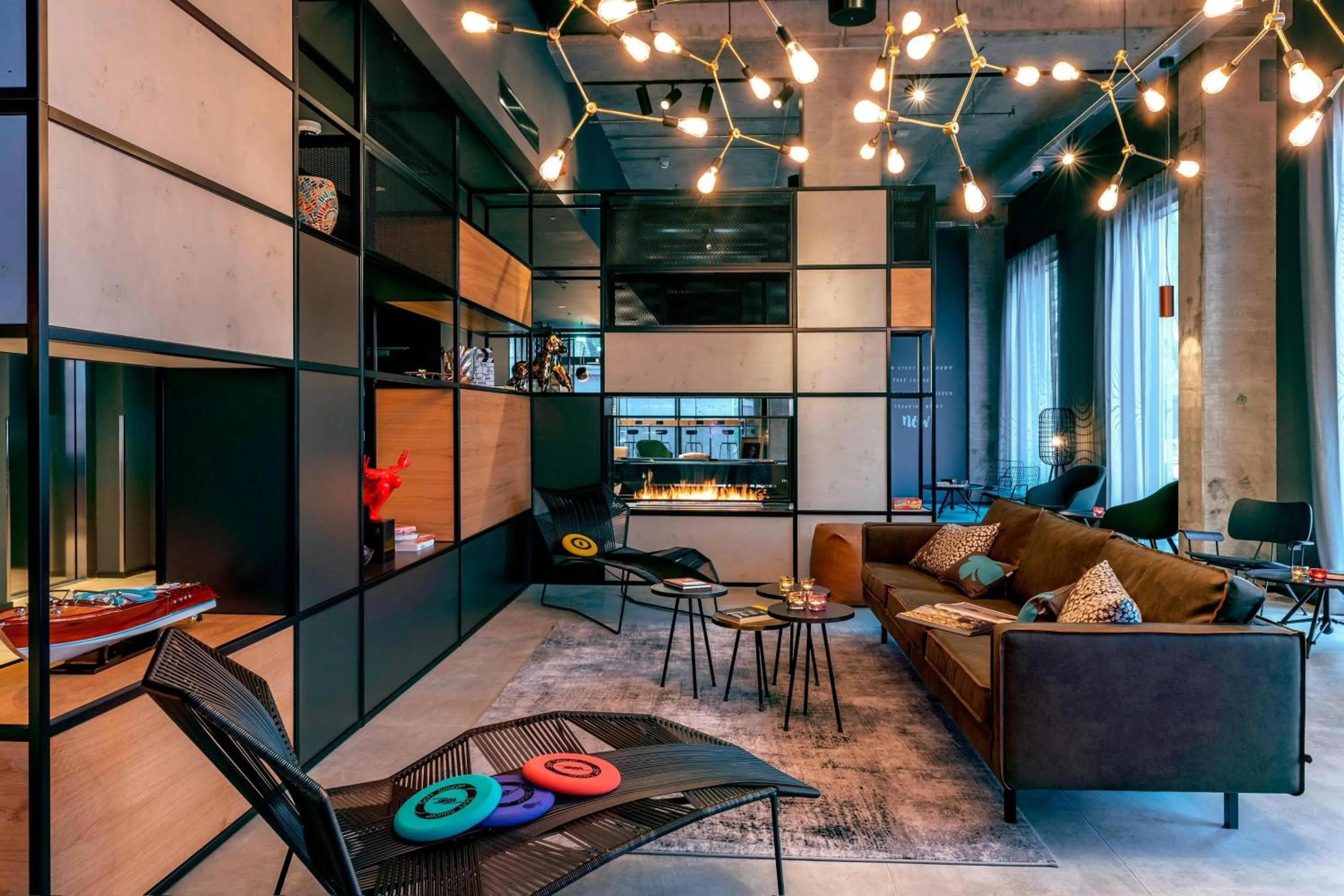 Living room in Moxy Milan Linate Airport