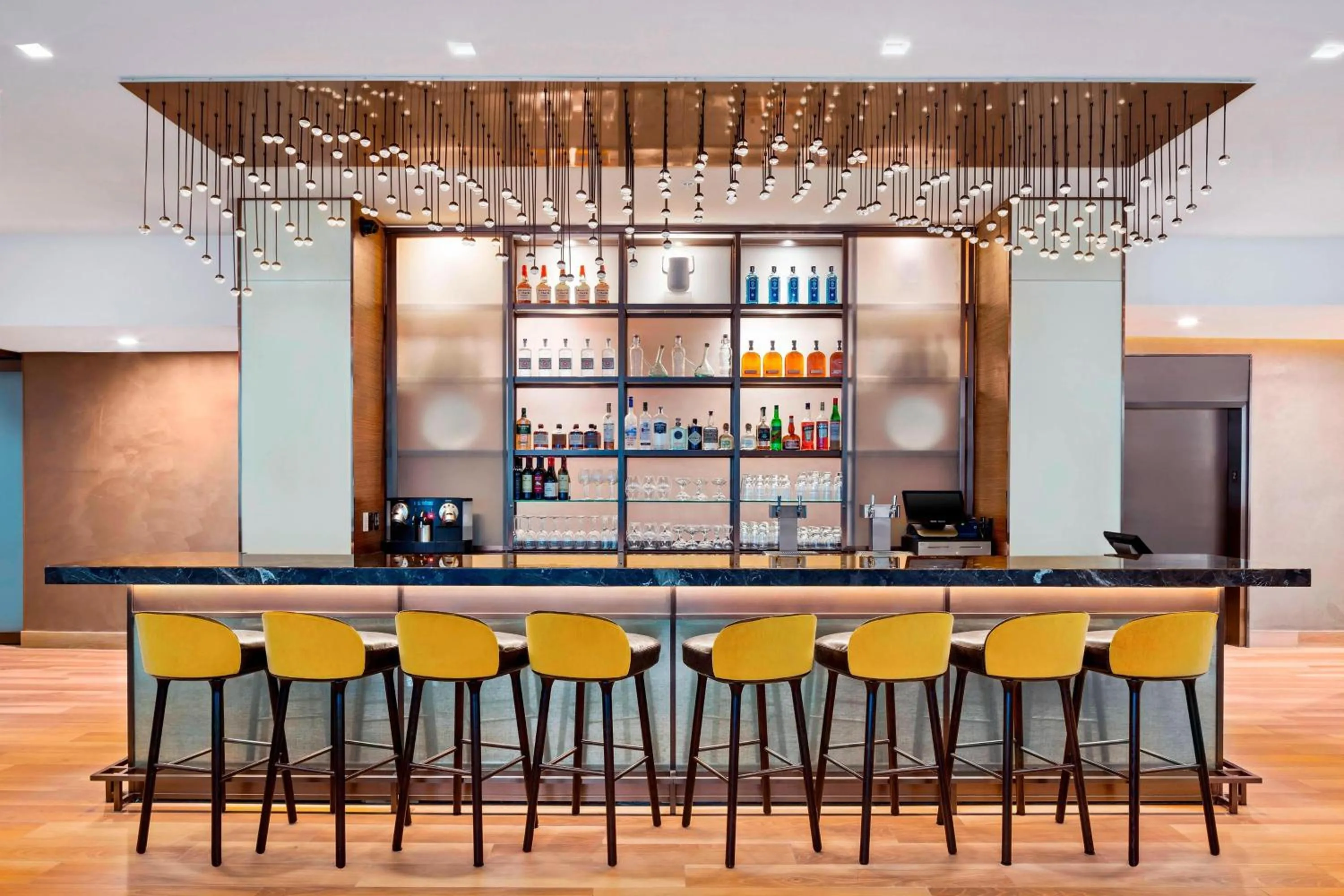 Lounge or bar in AC Hotel by Marriott New York Downtown