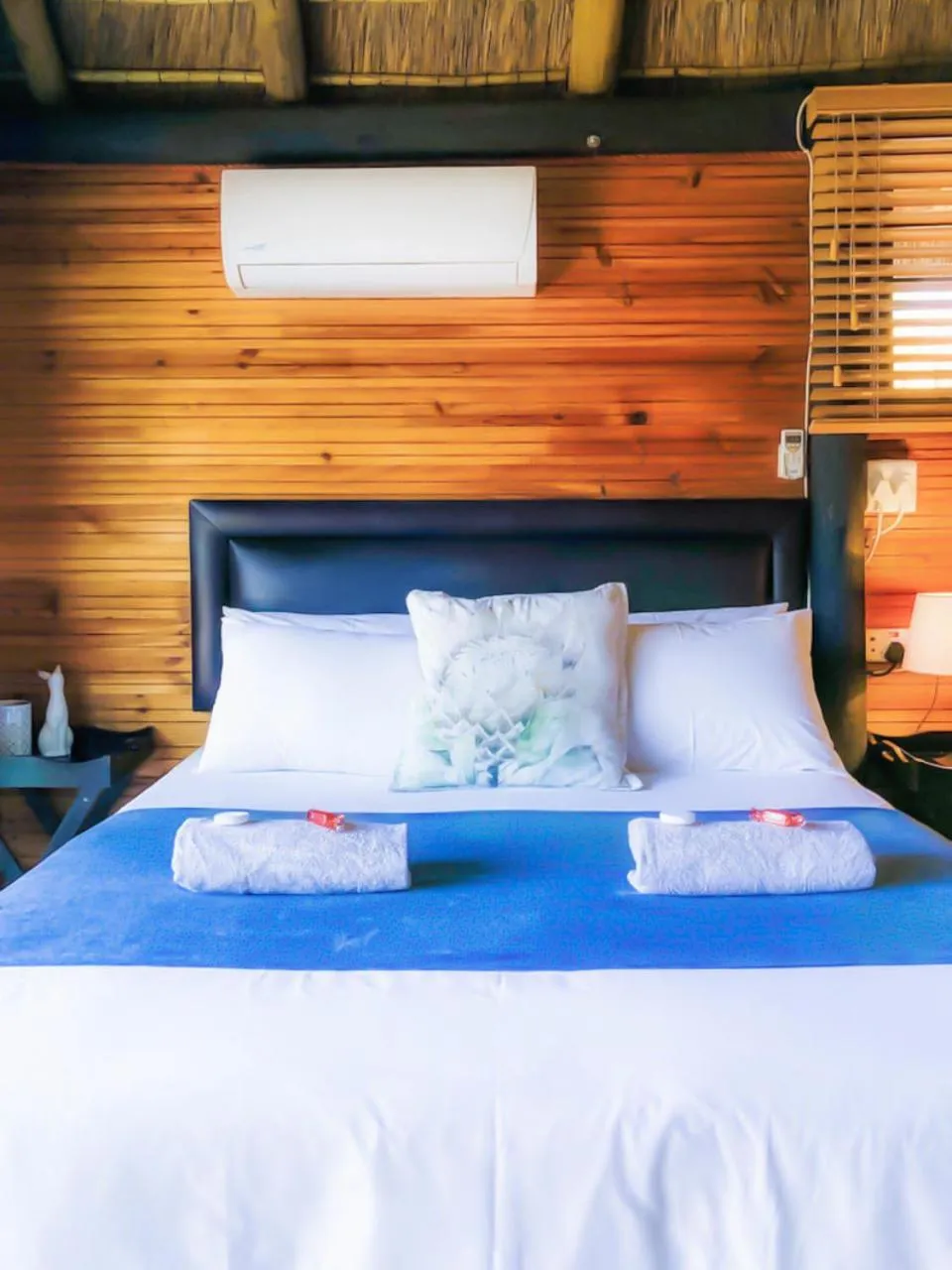 Bed in Oppi Draai Guesthouse