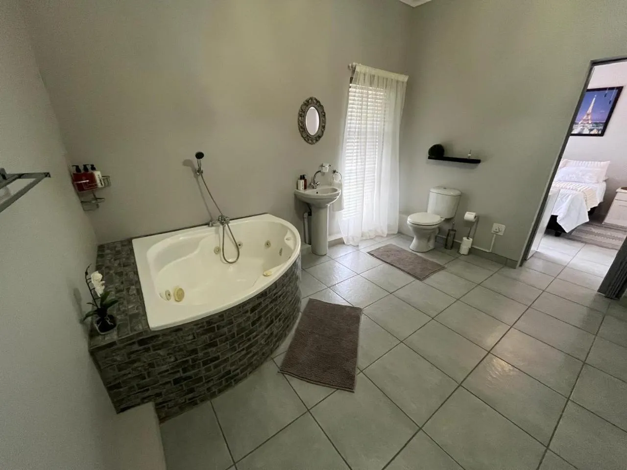 Toilet in Oppi Draai Guesthouse